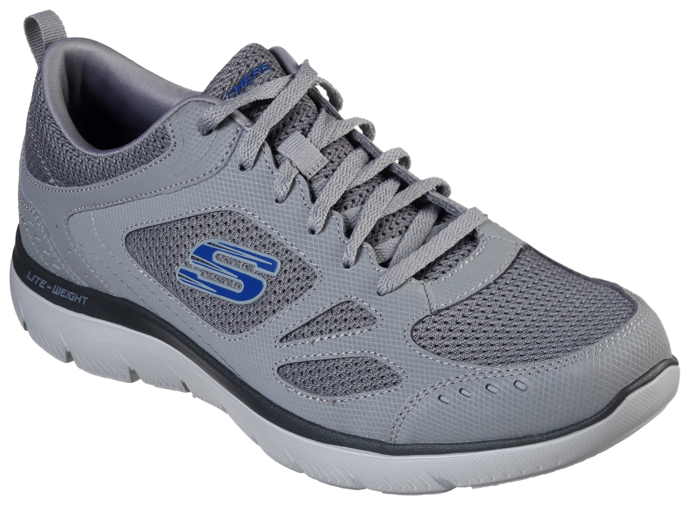 Skechers Sneaker »Summits-South Rim«, im modernen Materialmix, Freizeitschuh, Halbschuh, Schnürschuh