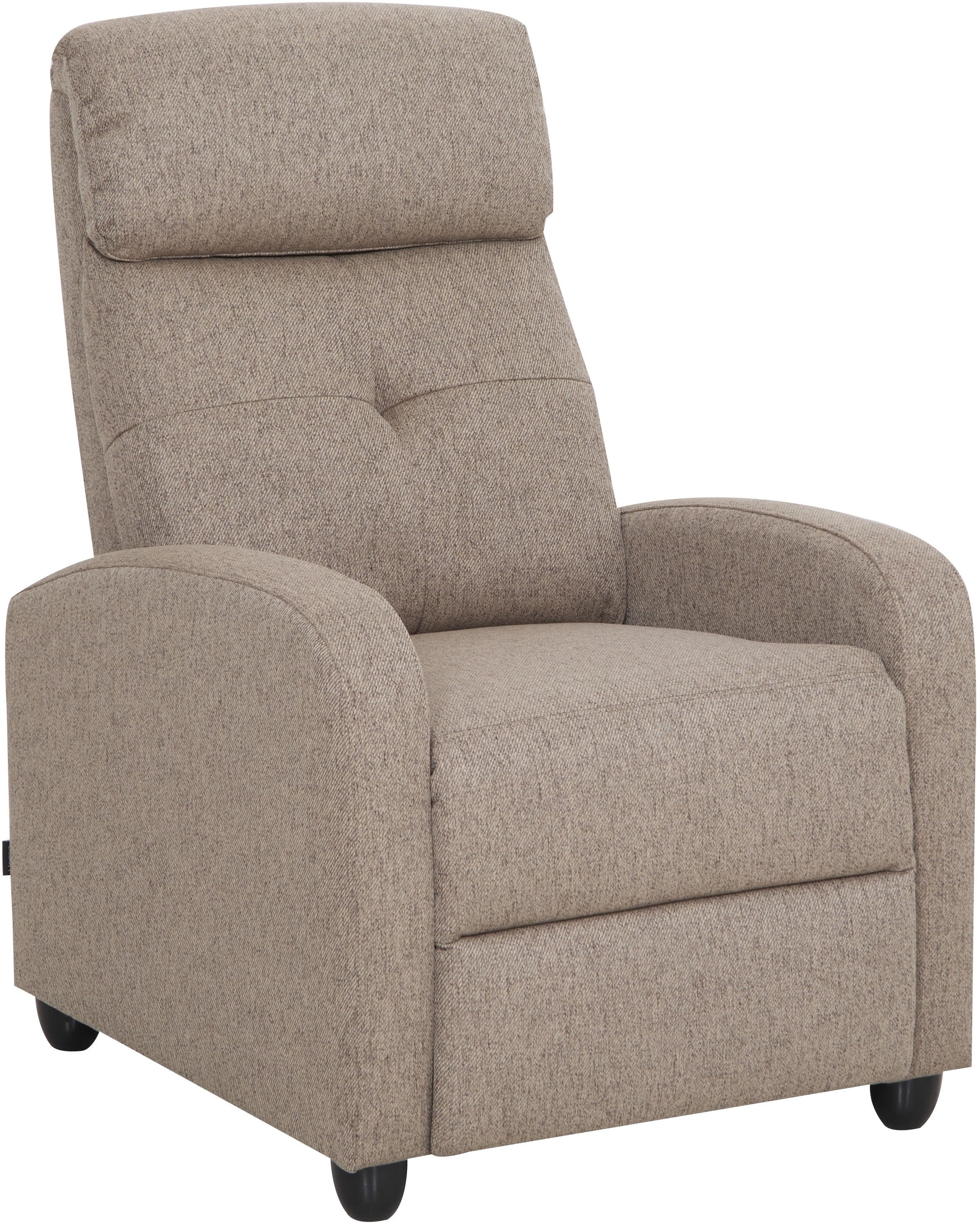 Home affaire Relaxsessel »VESOUL, TV-Sessel, Ruhesessel mit Schlaffunktion, Webstoff«, Loungesessel mit manueller Relax- und Liegefunktion (105°-135°)