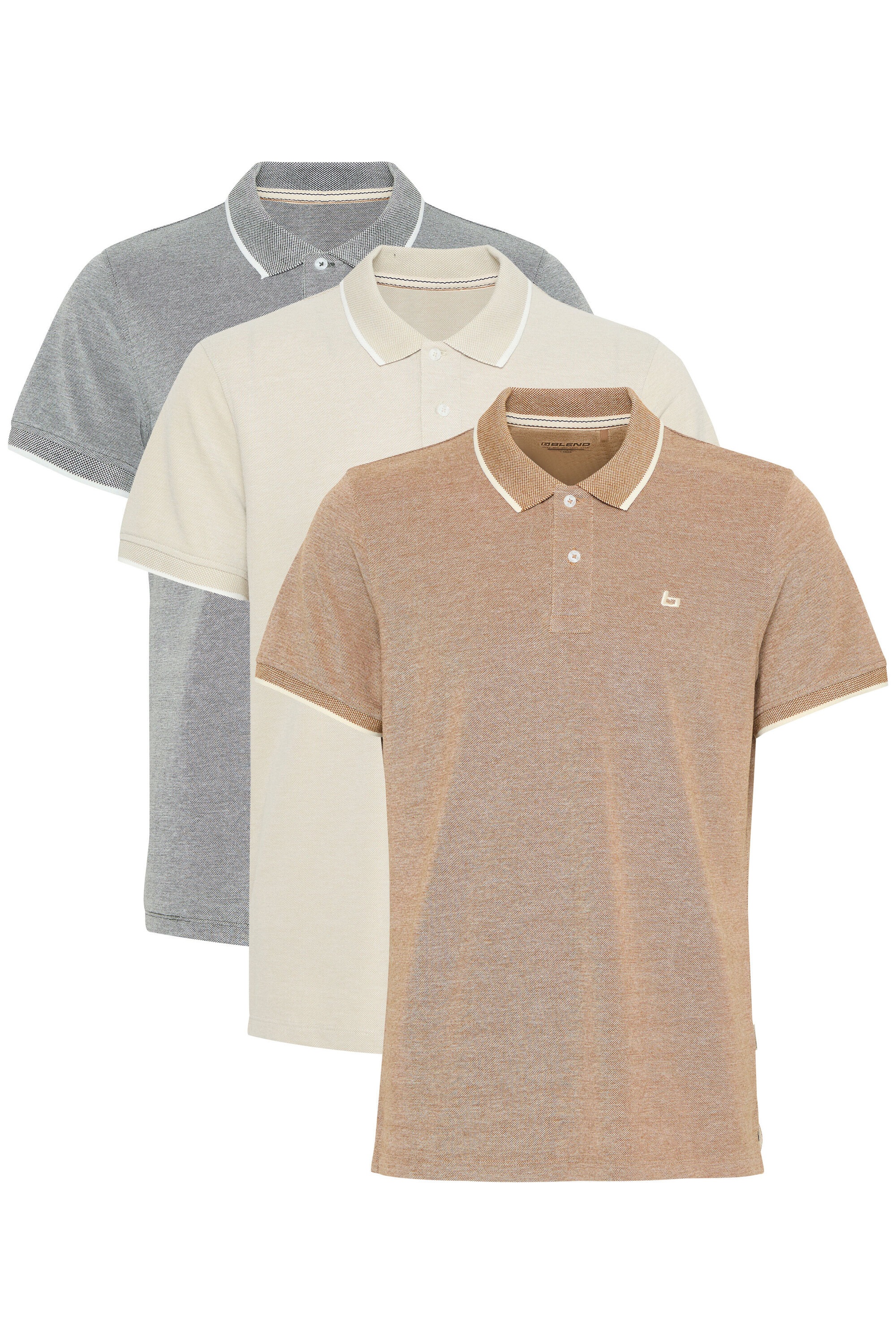 Blend Poloshirt "Poloshirt BHpolo 3 Pack"