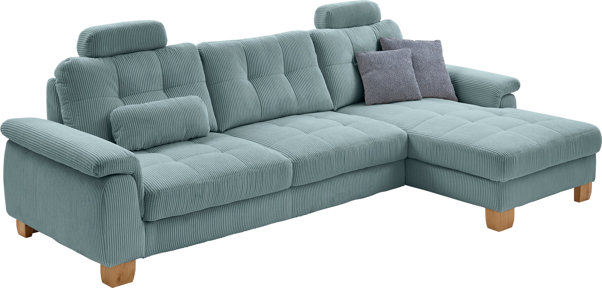 Die PlanBar Ecksofa "PP-LA19101 L-Form, Breite 316 cm" wahlweise mit Bettfu günstig online kaufen