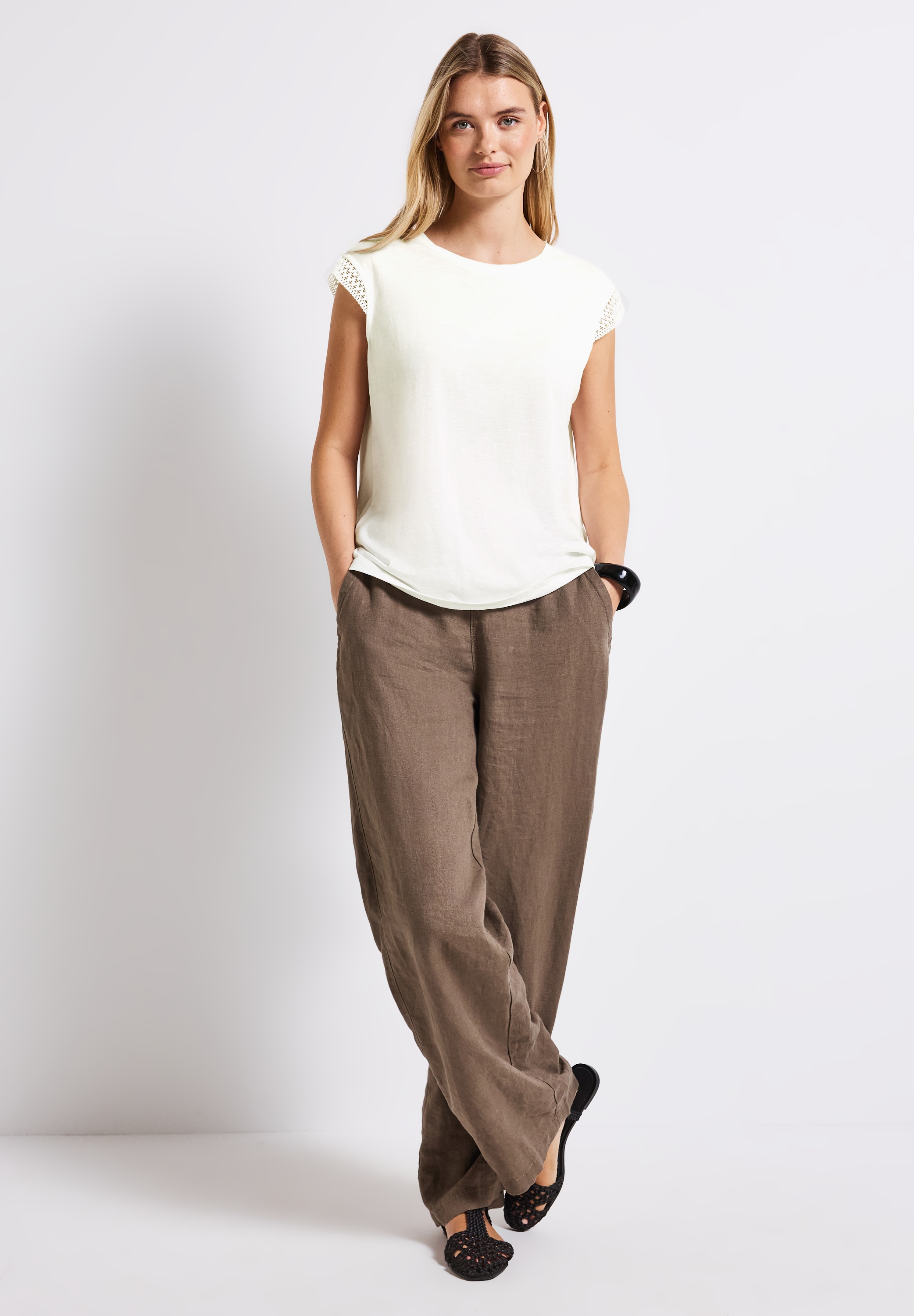 STREET ONE T-Shirt, im soften Baumwoll-Mix