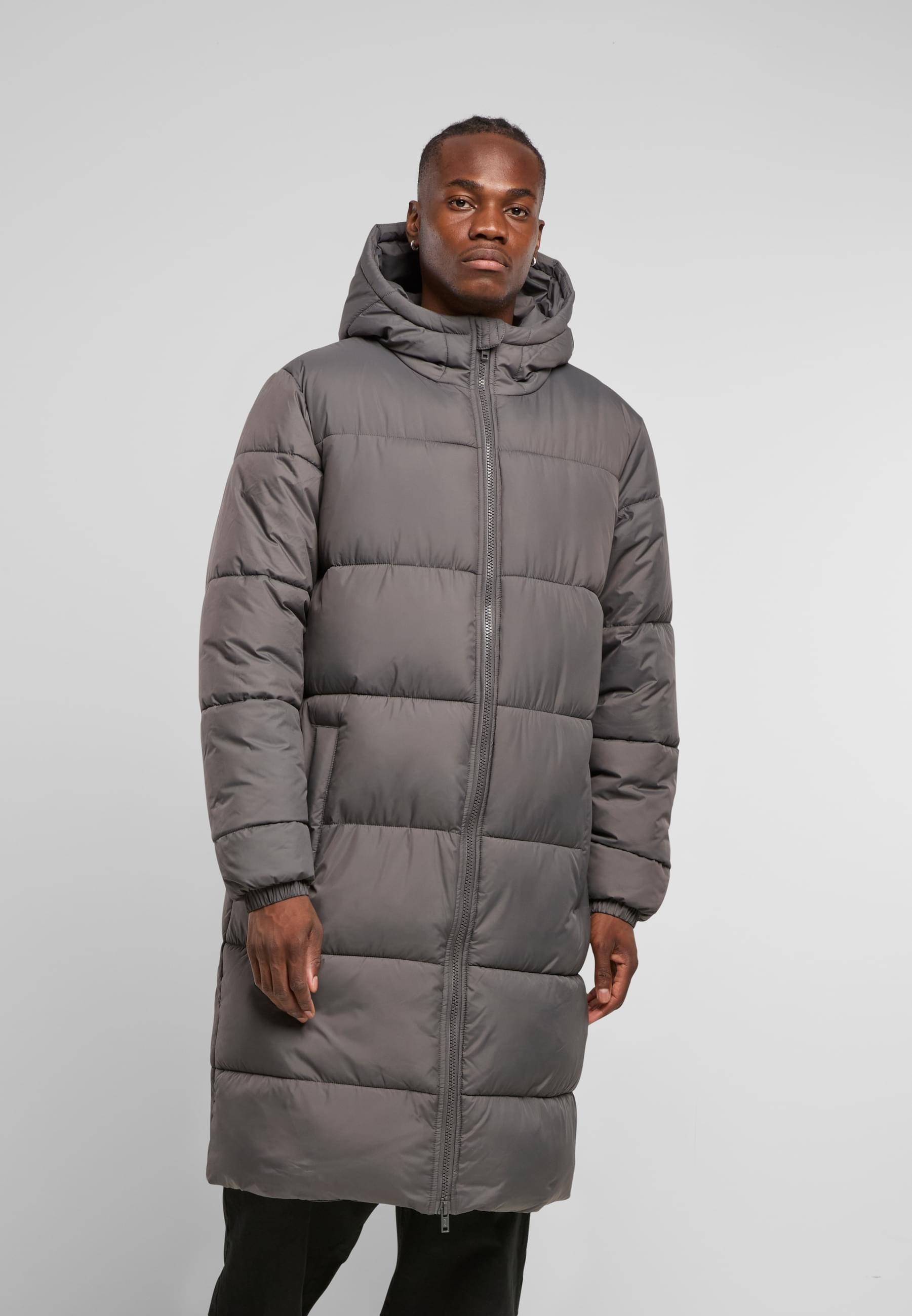 URBAN CLASSICS Winterjacke »Urban Classics Mens Long Puffer Coat«, (1 St.), mit Kapuze