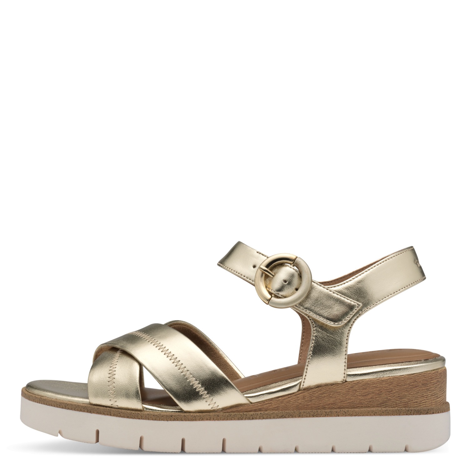 Tamaris Wedge Sandal Gold 39 2