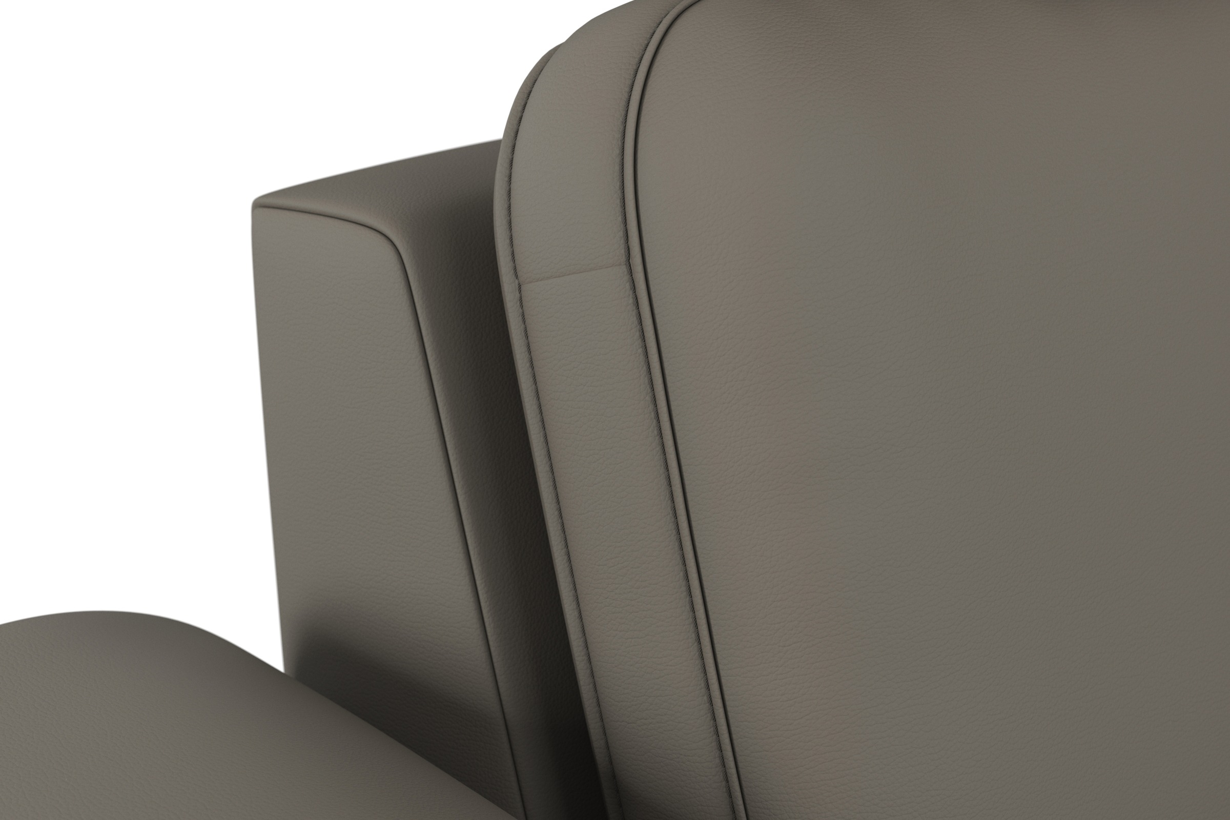 sit&more Wohnlandschaft »Bendigo U-Form«, inklusive Sitztiefenverstellung, Bodenfreiheit 15 cm, in 2 Fußfarben
