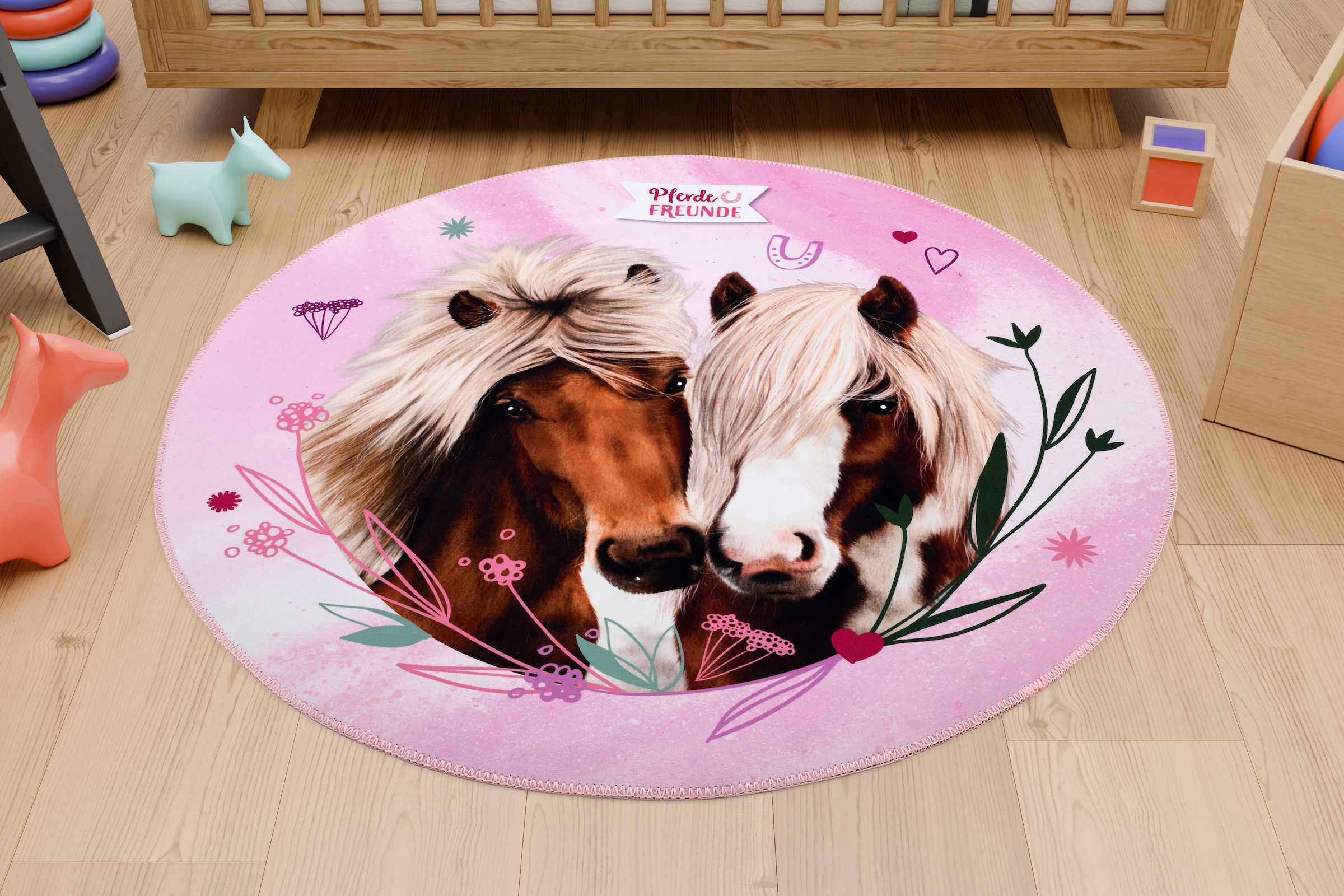 Pferdefreunde Kinderteppich »PF-533« ovali 6 mm aukš...
