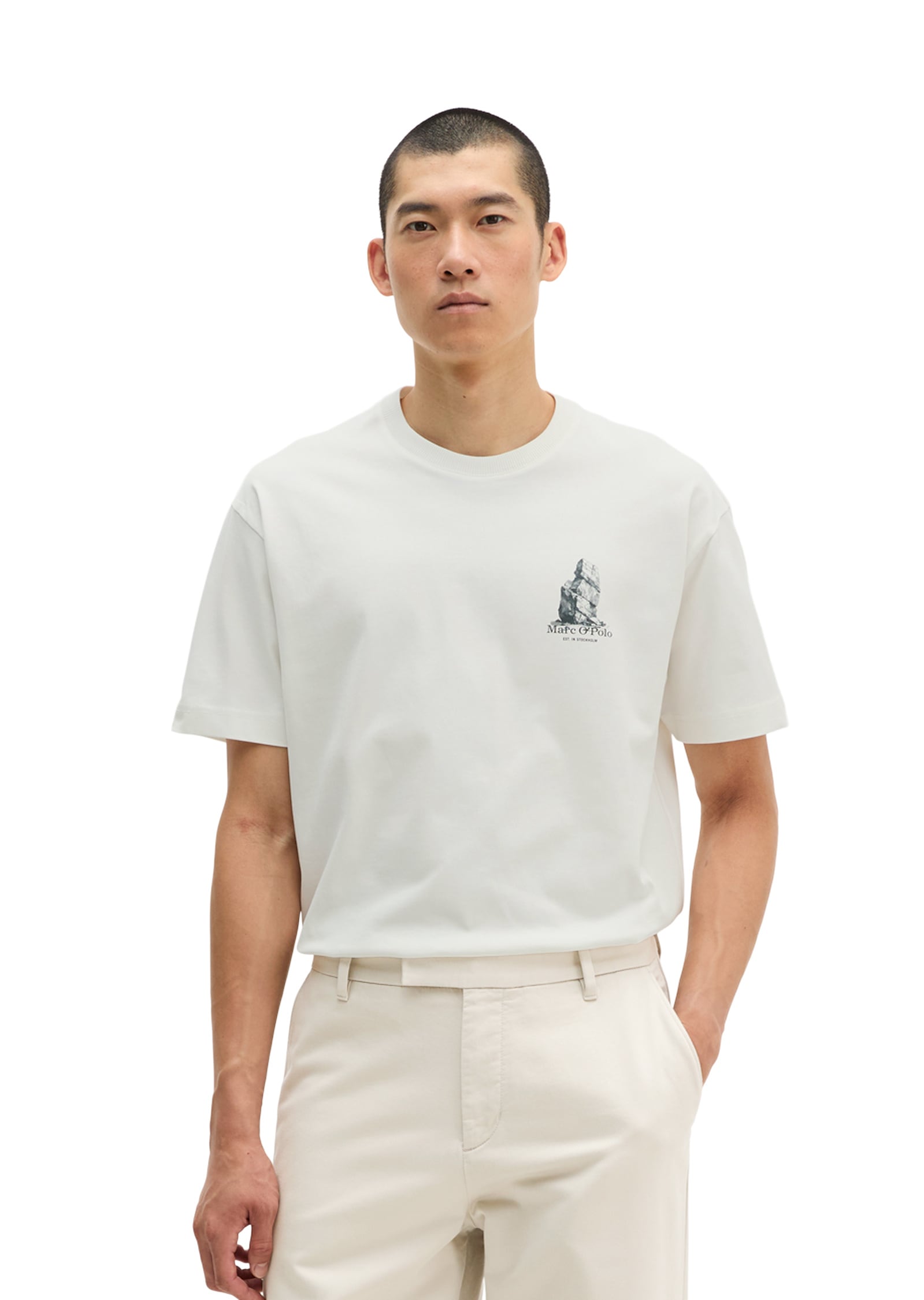 Marc OPolo T-Shirt "mit großem Rückenprint"
