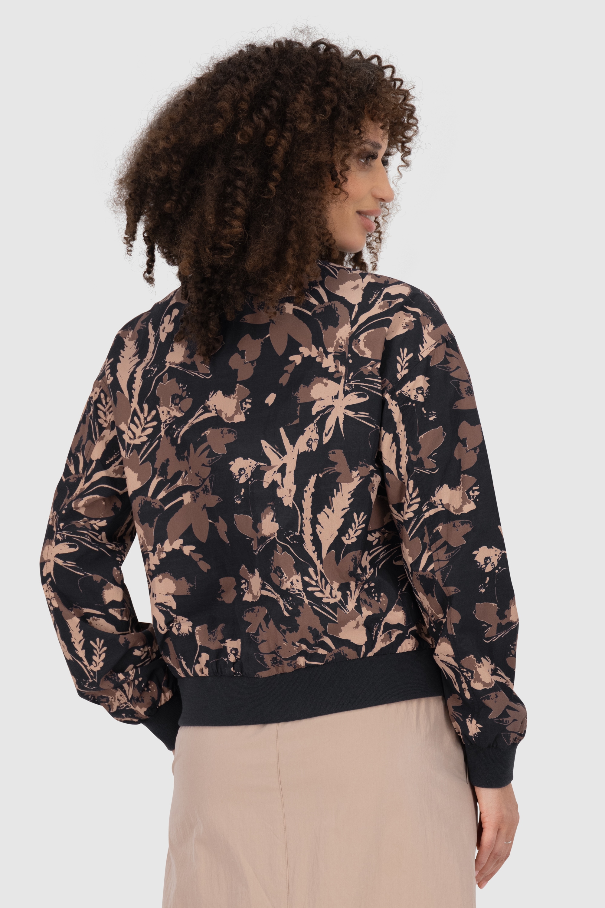 Alife & Kickin Sommerjacke »Damen EzraAK B Übergangsjacke, Jacke« leichte Übergangsjacke kurz im Blouson-Schnitt