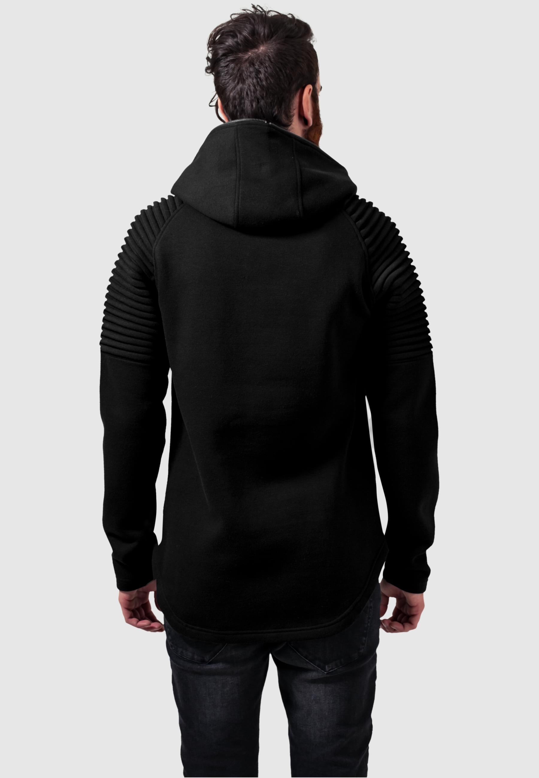 URBAN CLASSICS Hoodie »Urban Classics Herren Pleat Sleeves Terry Hoody«, (1 tlg.)