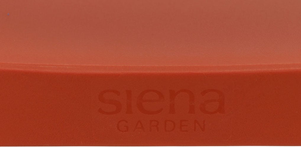 Siena Garden Gartensessel »Square 2er Set Stapelsessel brick« Set, 2 Stk. tlg. Gestell, Polypropylen/Glasfaser
