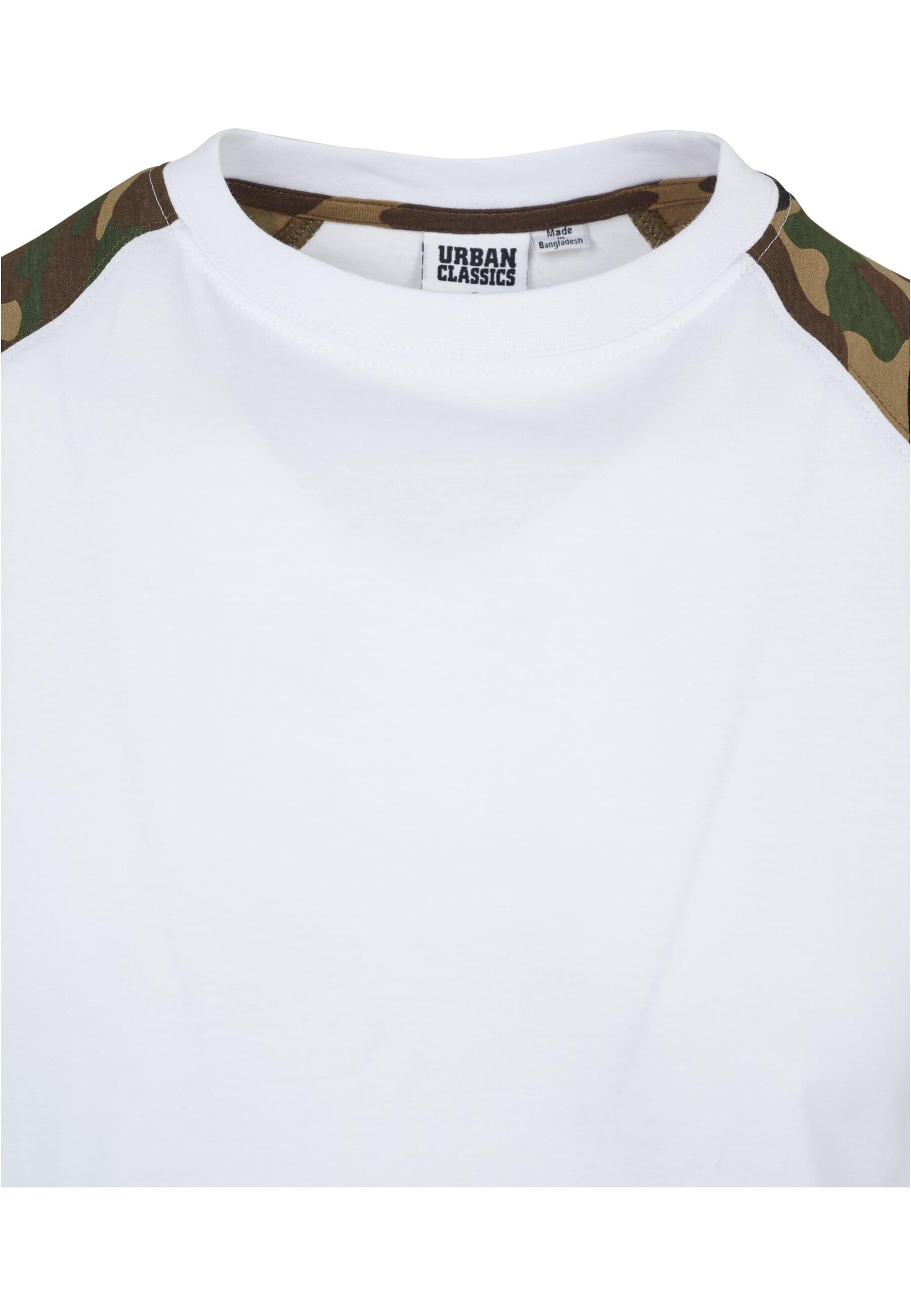 URBAN CLASSICS T-Shirt »Urban Classics Herren Raglan Contrast Tee«, (1 tlg.)