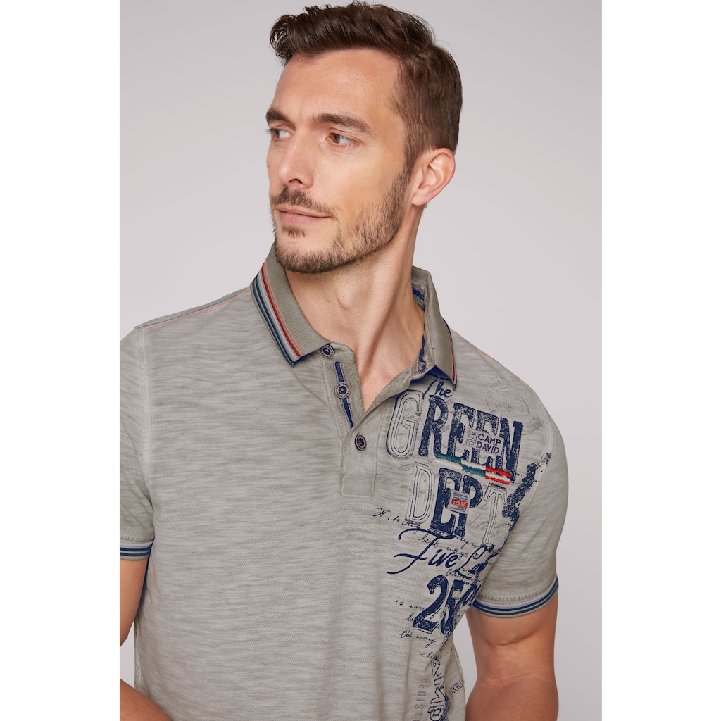 CAMP DAVID Poloshirt