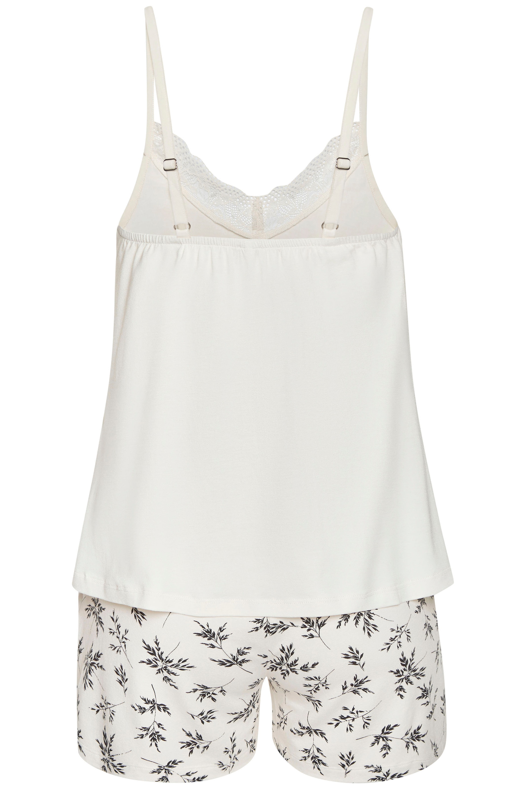 Vivance Dreams Shorty, (Set, 2 tlg.), mit hübschen Spitzendetails