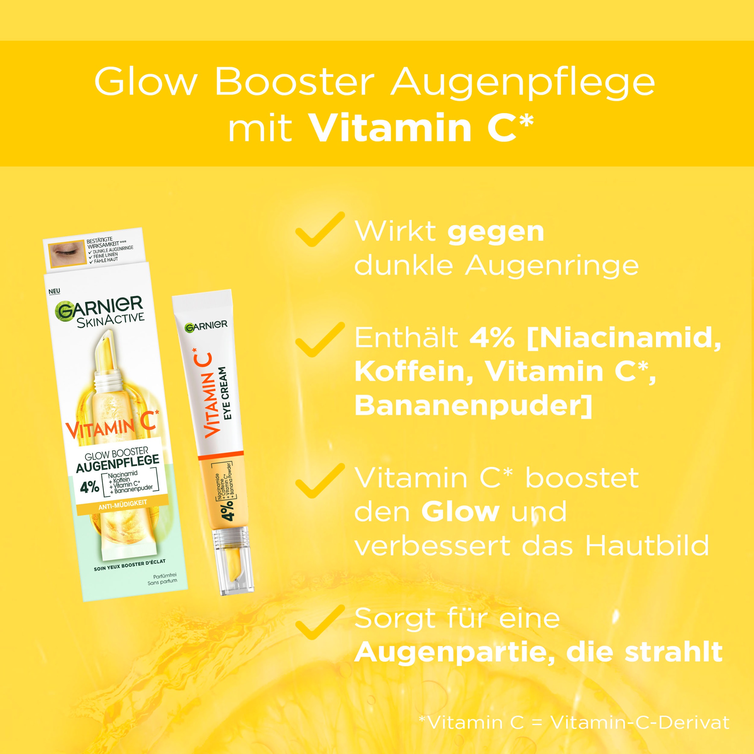 GARNIER Gesichtspflege-Set »Vitamin C & BB Cream Set«, (4 tlg.)