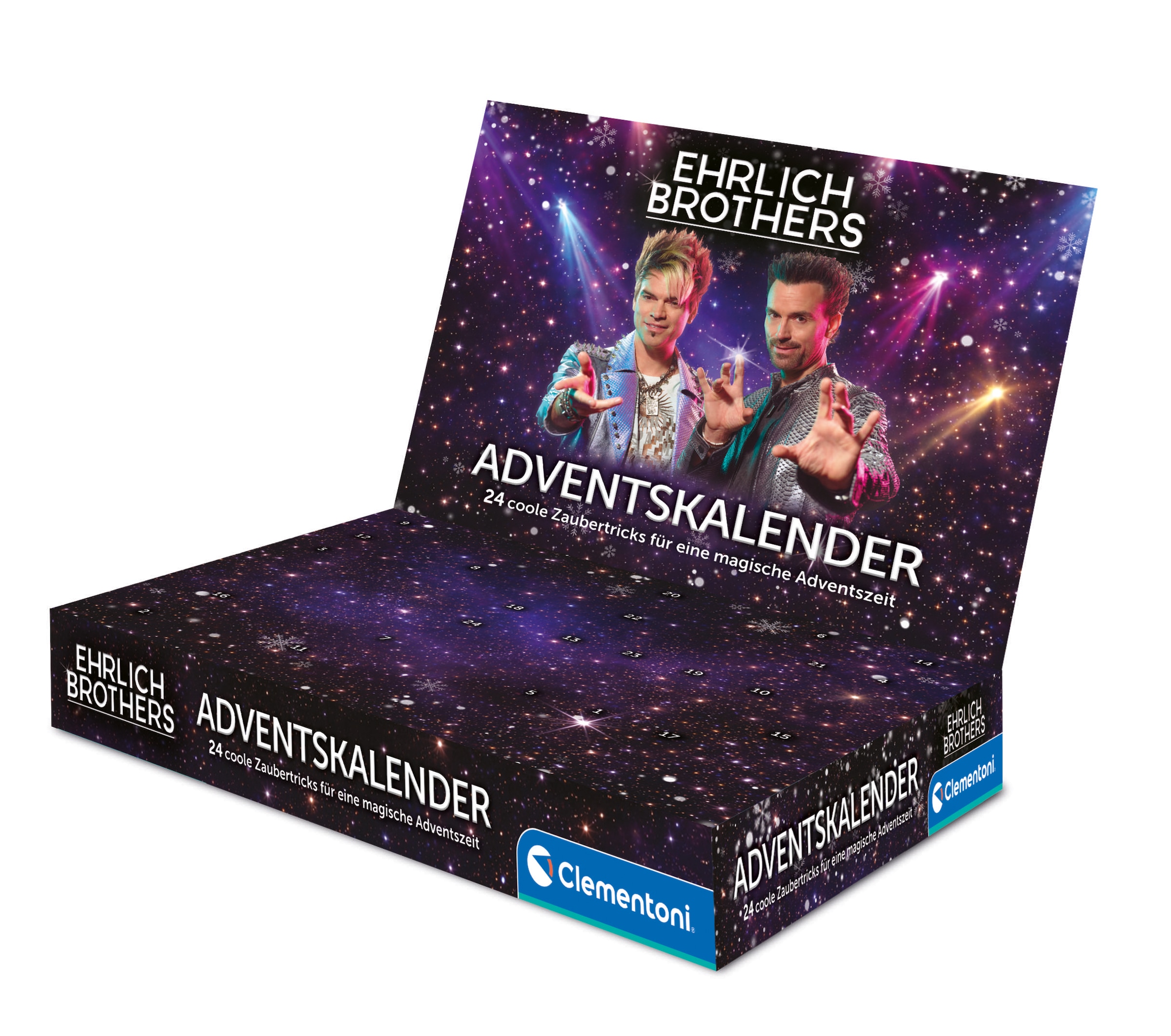 Clementoni® Spielzeug-Adventskalender »Ehrlich Brothers - Adventskalender der Magie« ab 7 Jahren
