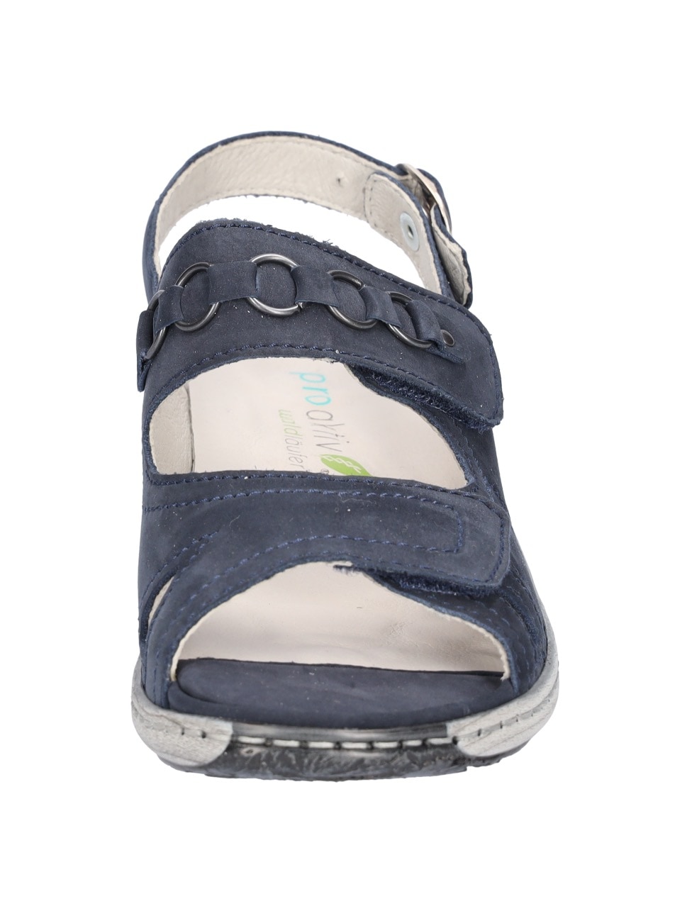 Waldläufer Riemchensandale »GARDA«, Sommerschuh, Sandalette, Keilabsatz, mit Druckknopf, G-Weite