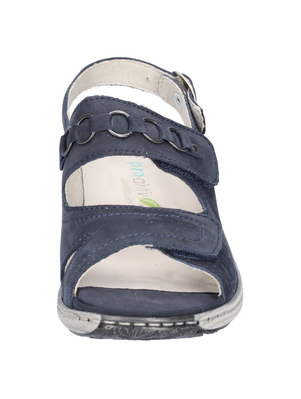 Thumbnail - Waldläufer Riemchensandale "GARDA", Sommerschuh, Sandalette, Keilabsatz, mit Druckknopf, G-Weite