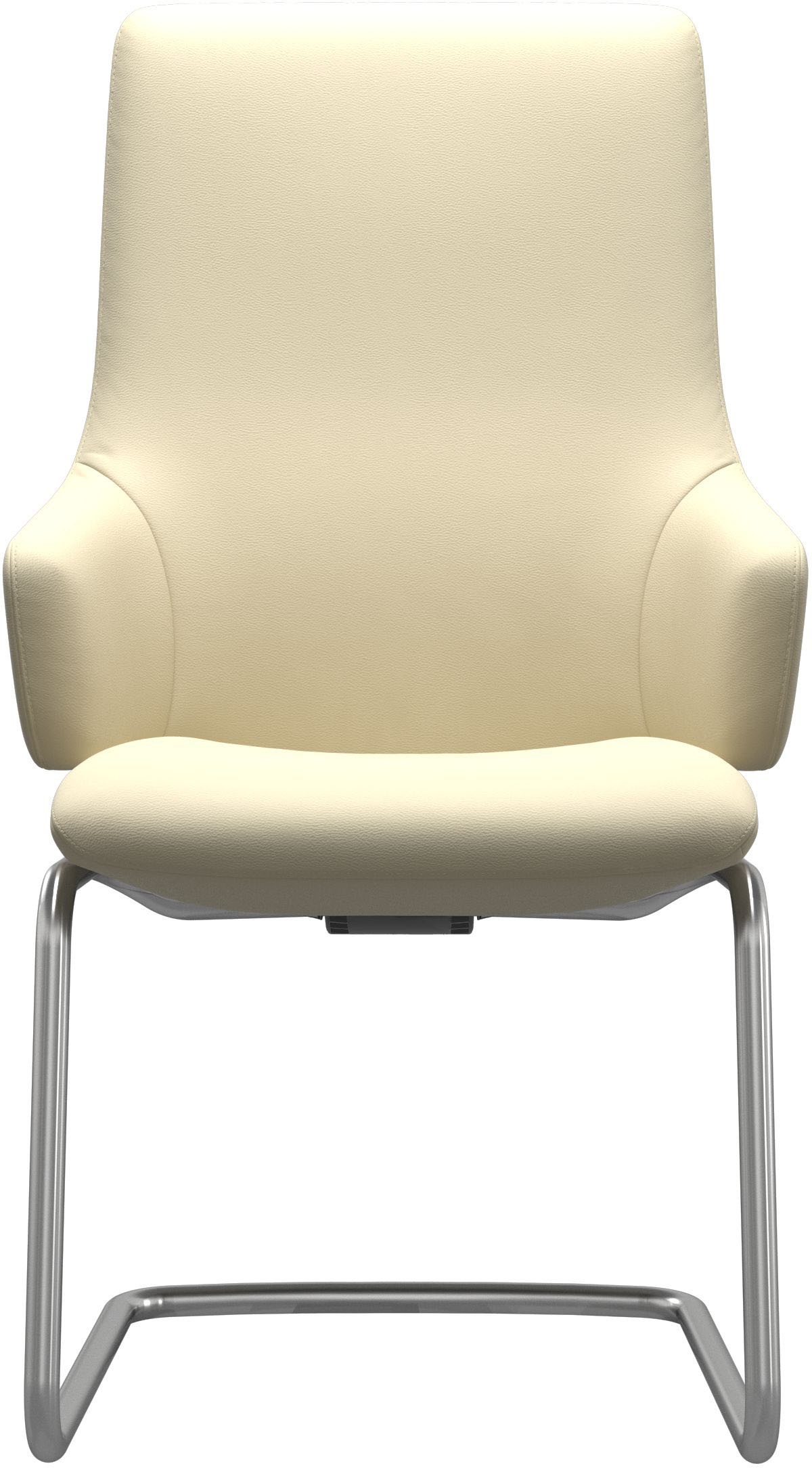 Stressless® Polsterstuhl »Laurel«, Leder PALOMA, High Back mit Armlehne, Größe L, mit Beinen aus Stahl in Chrom matt