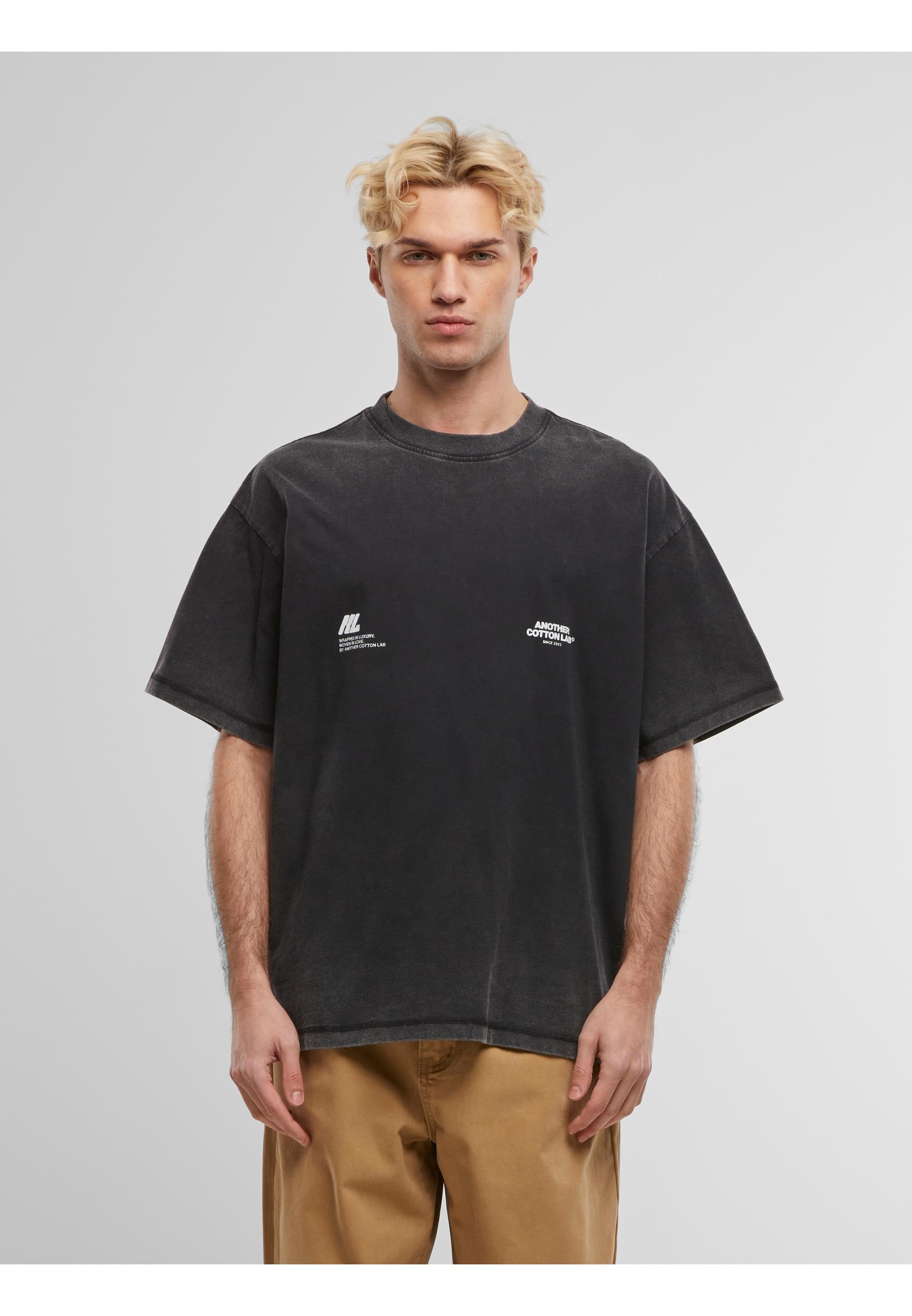 Another Cotton Lab T-Shirt »Another Cotton Lab Another Signature Washed Oversized Tshirt«, (1 tlg.)