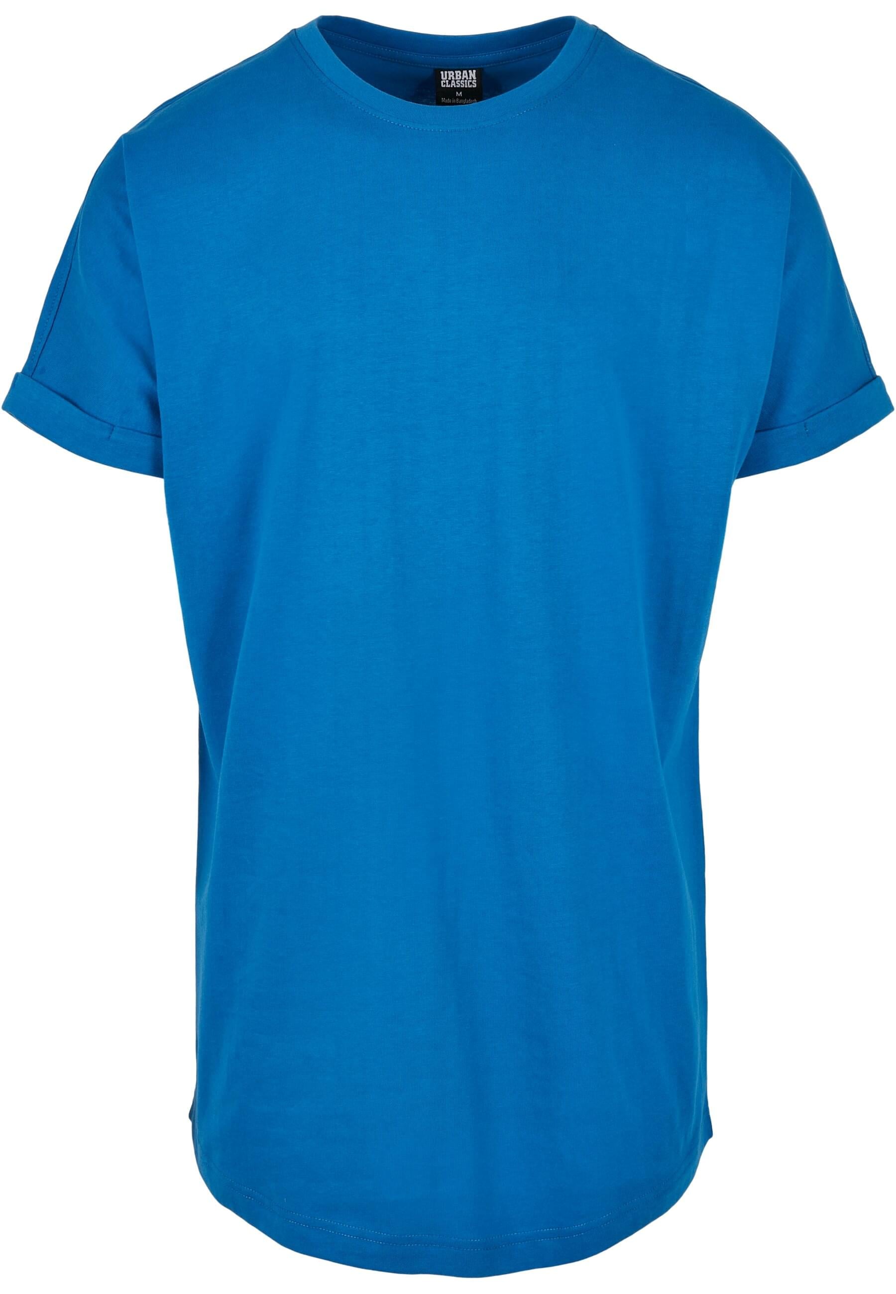 URBAN CLASSICS T-Shirt "Urban Classics Herren Long Shaped Turnup Tee" 1 Stk günstig online kaufen