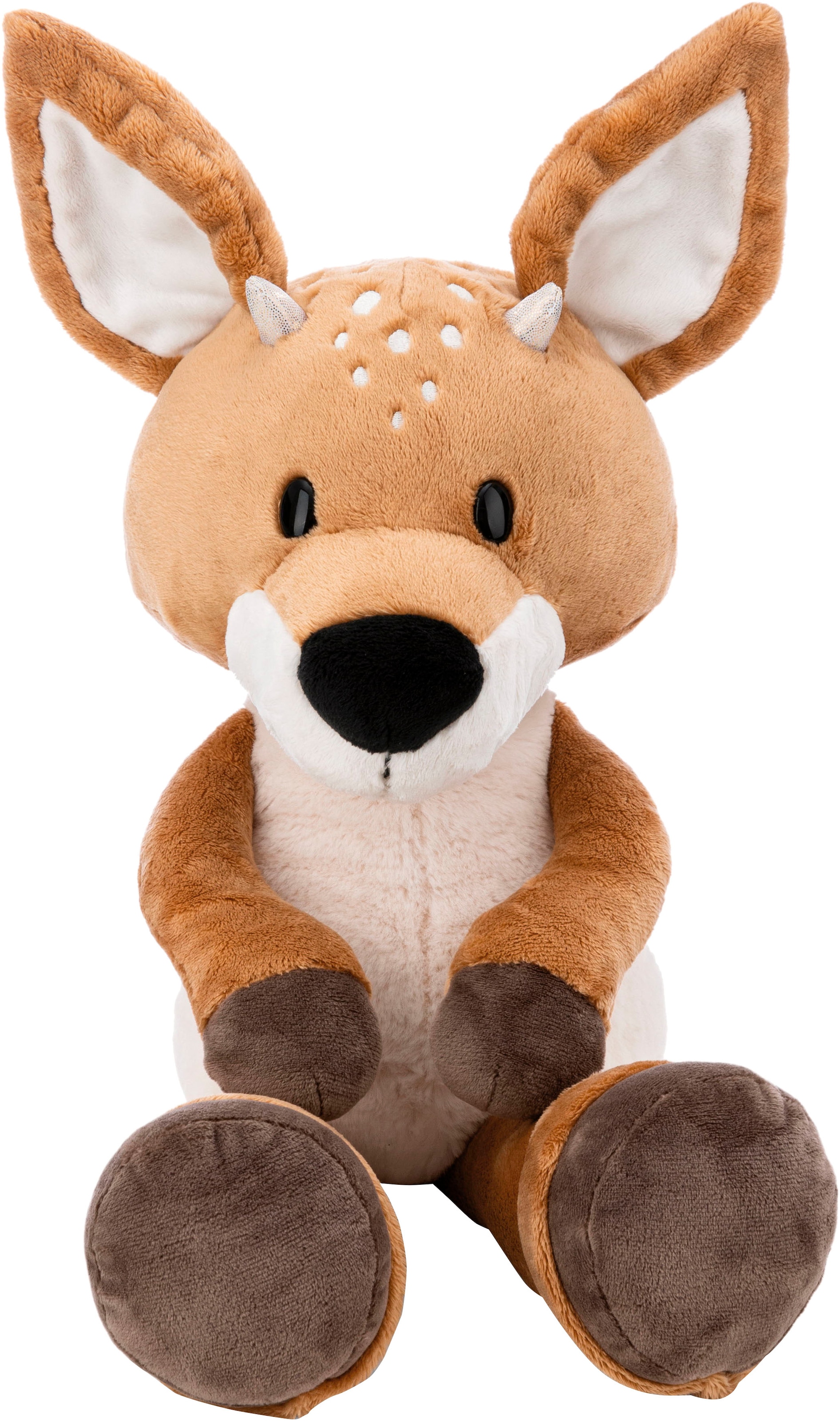 Nici Kuscheltier »Forest Friends, Rehbock René Roebuck, 35 cm schlenkernd«, schlenkernd; enthält recyceltes Material (Global Recycled Standard)