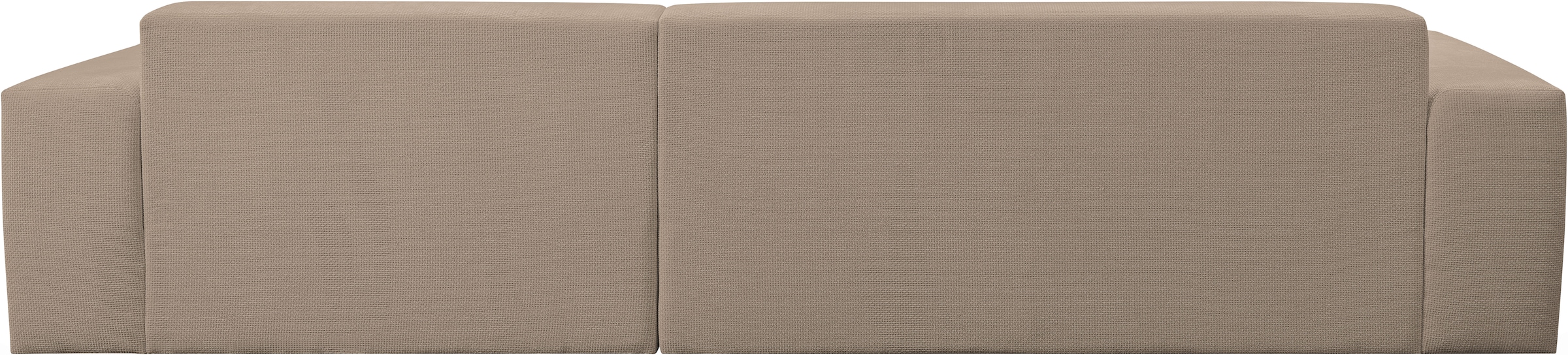 WERK2 Ecksofa »Zeus-XL, Mega-Sofa mit großer Sitztiefe, Stellmaße 311cm x 210cm«, Curvy Trend Garnitur mit urbaner Optik, bequem, Big-Sofa, L-Form