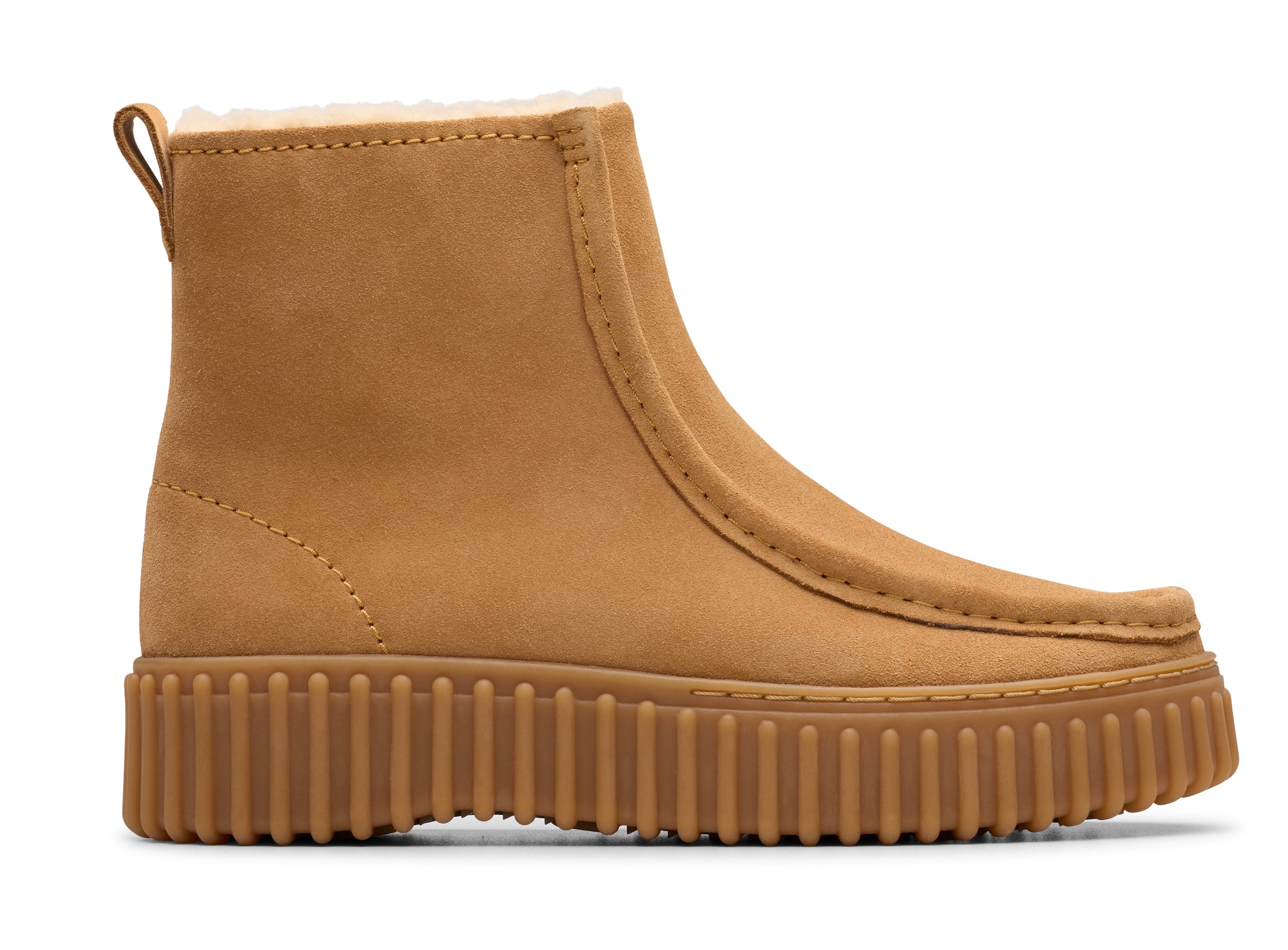 Clarks Winterboots »Torhill Cozy«  Plateauboots mit modischer Ziernaht