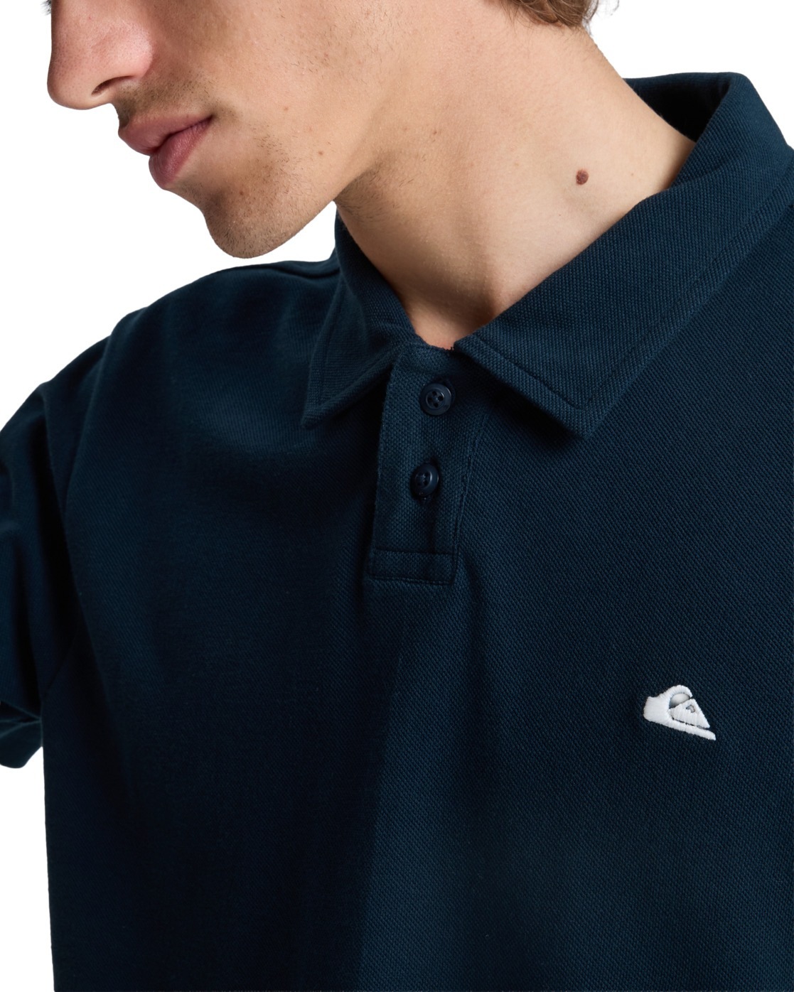Quiksilver Polo à Manches Courtes Mw Pique Dark Navy L Homme 6