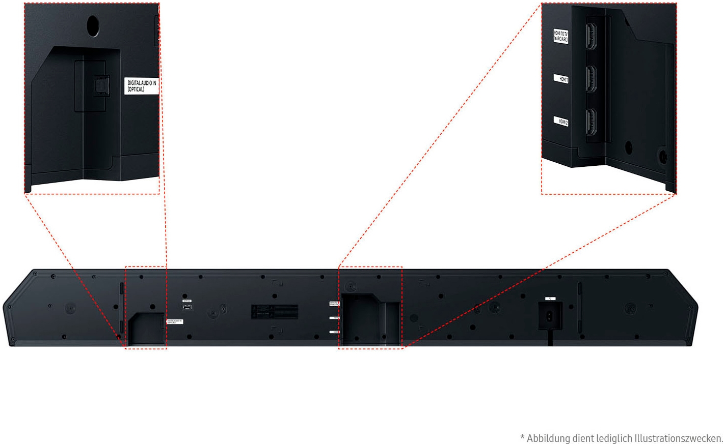 Samsung Soundbar »HW-Q995GF Q-Soundbar«, 11.1.4-Kanal Subwoofer & Rücklautsprecher, Kabellos Dolby Atmos, DTS:X