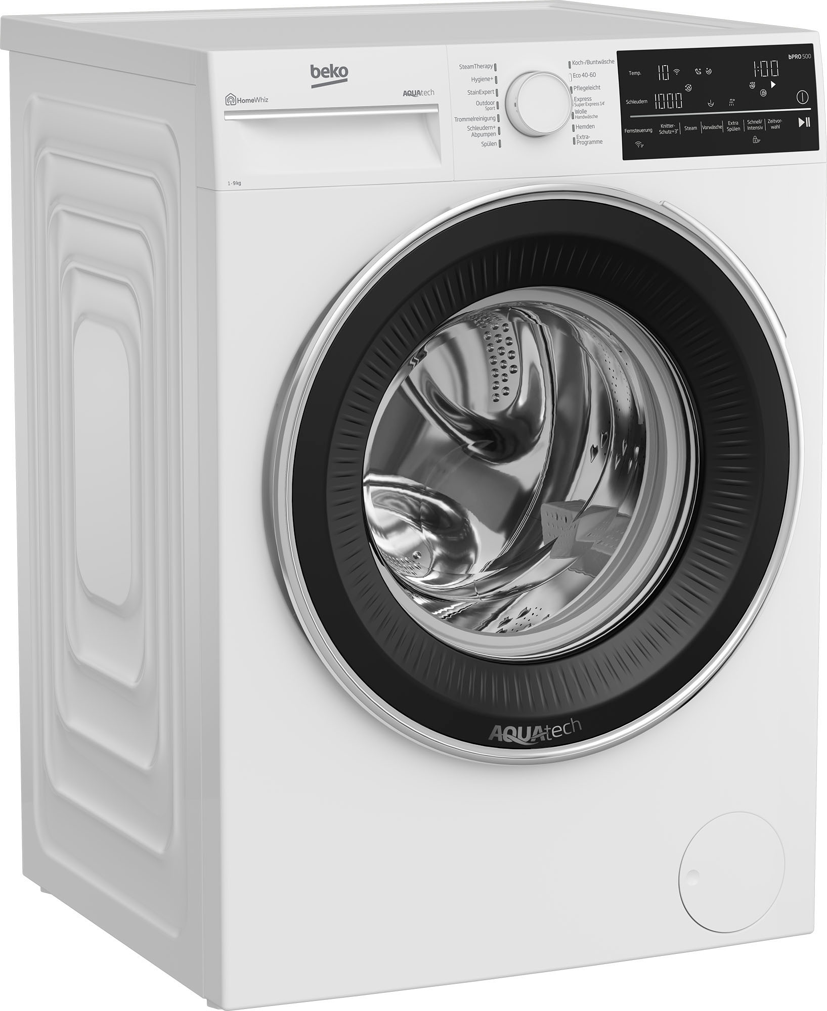 BEKO Waschmaschine »B5WFT89418W«, B5WFT89418W, 9 U/min | kg, Raten 1400 auf BAUR