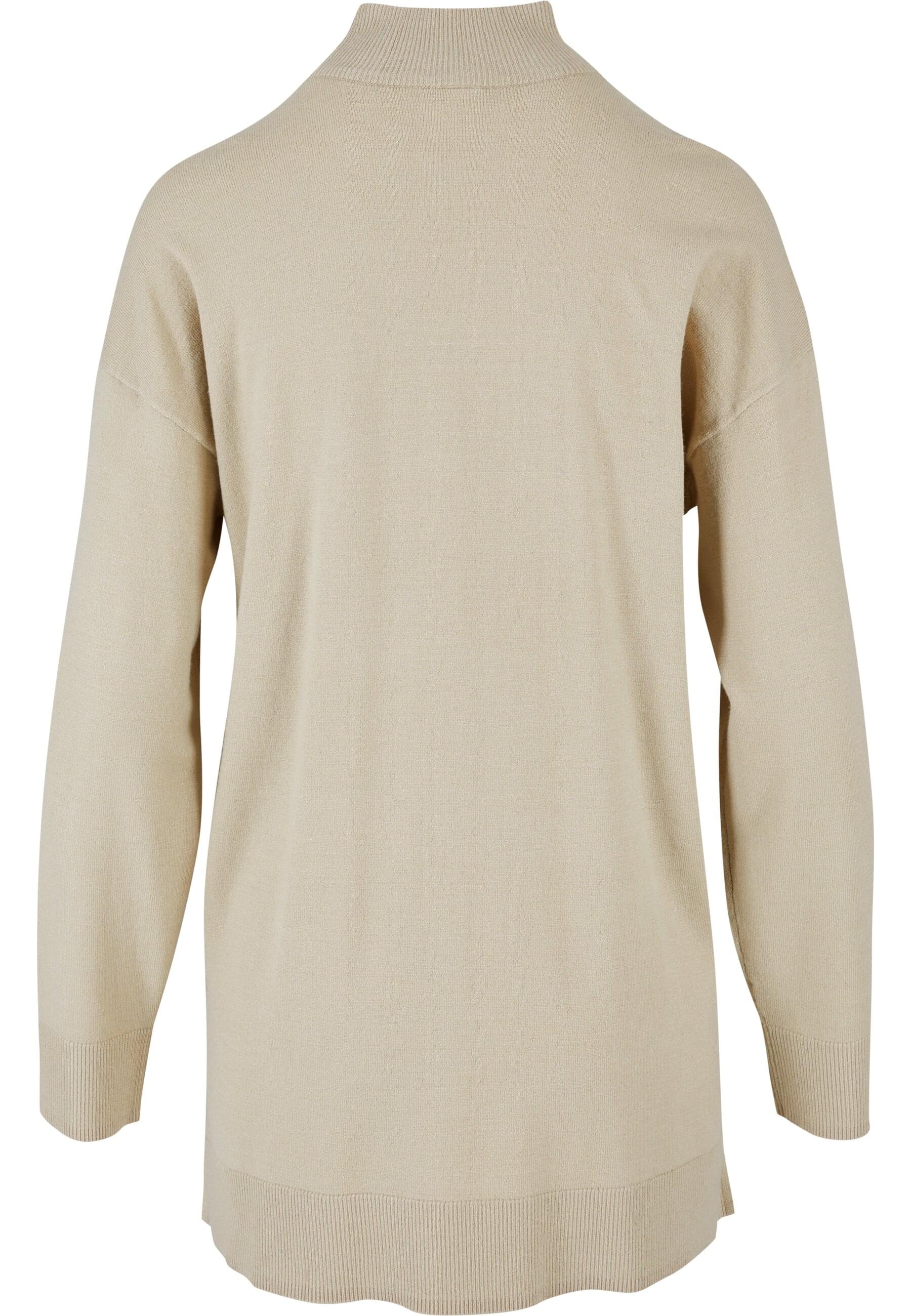 URBAN CLASSICS Rundhalspullover »Urban Classics Damen Ladies Knitted Eco Viscose Sweater«, (1 tlg.)