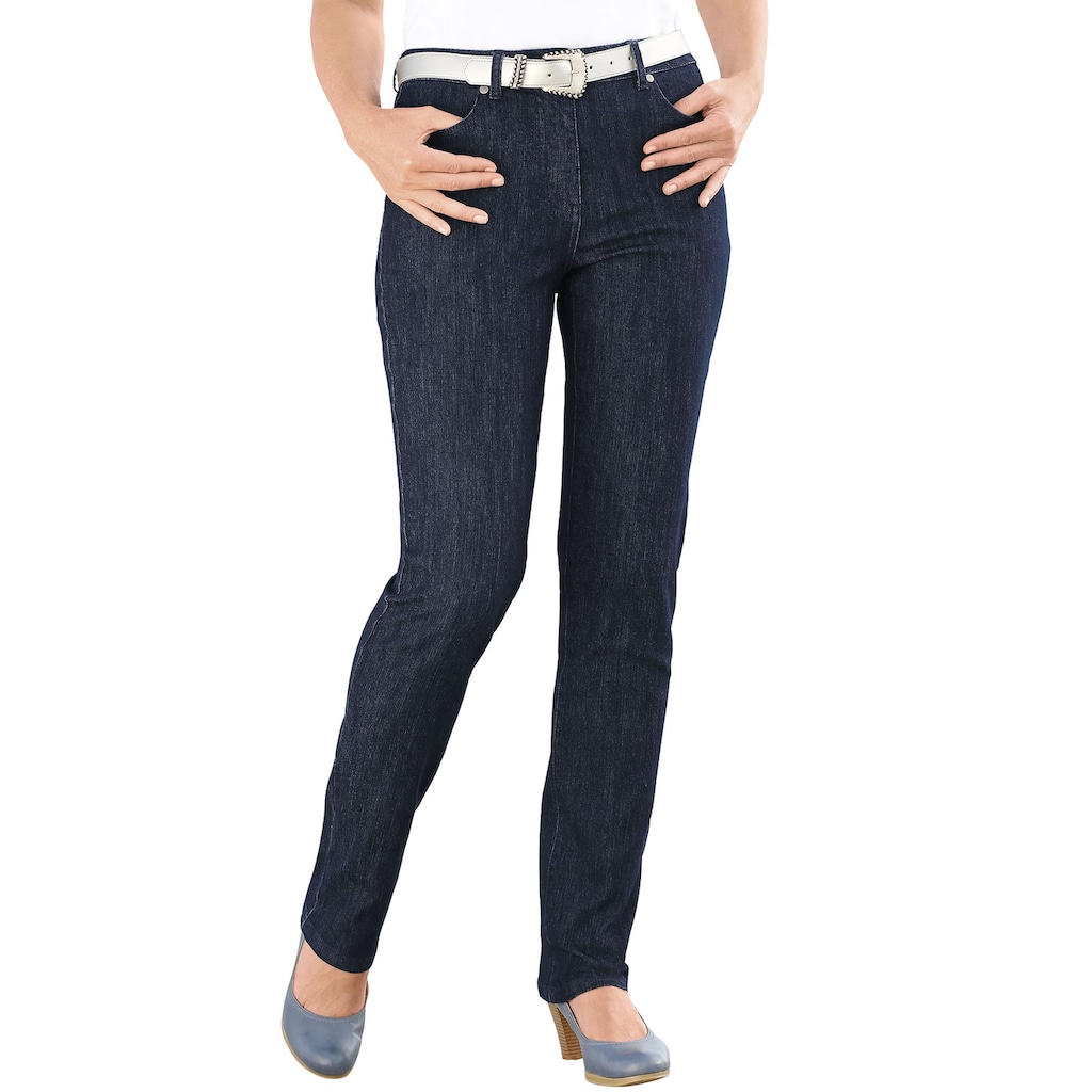 Casual Looks Gerade Jeans, (1 tlg.)