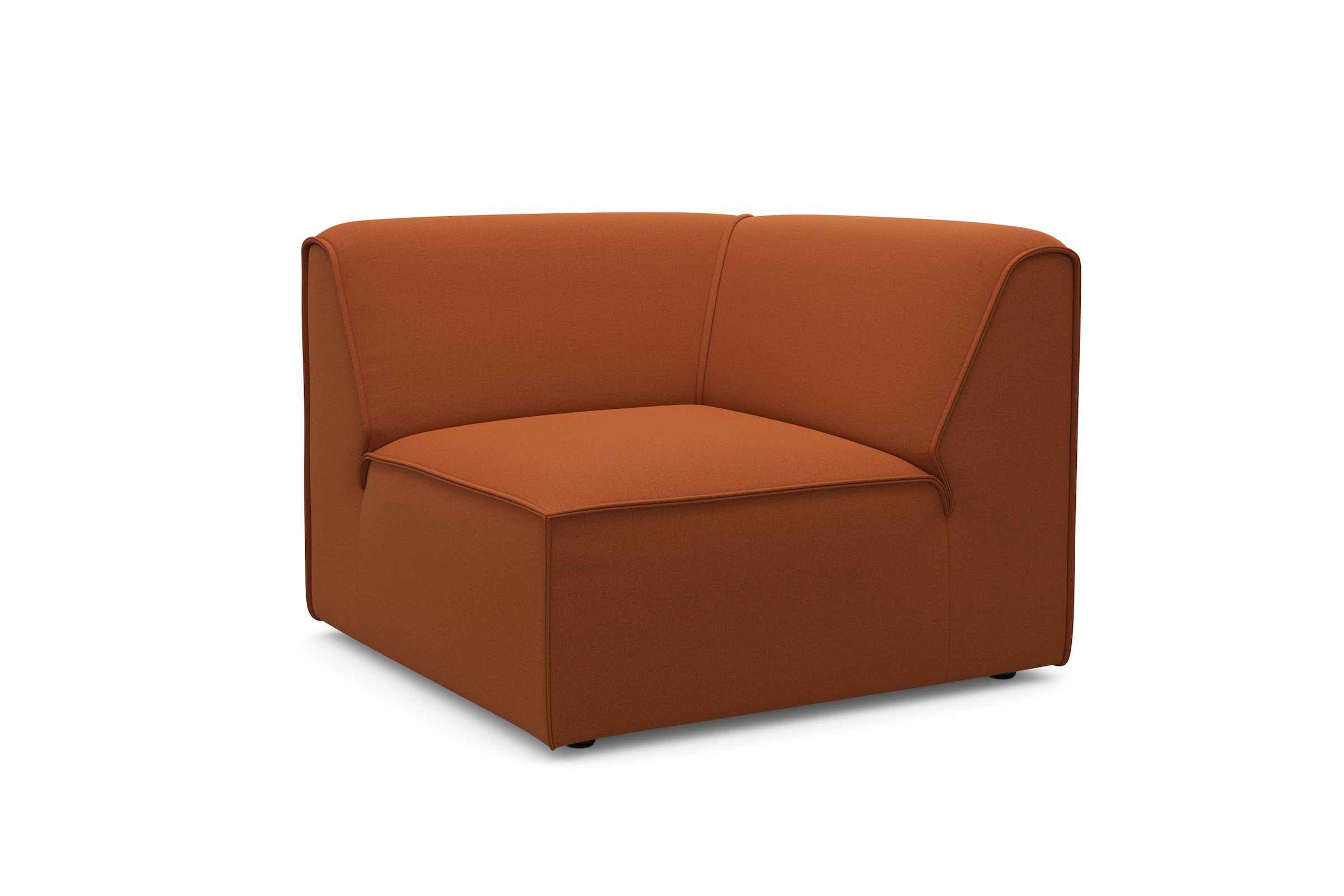 RAUM.ID Sofa-Eckelement »Merid, Sofaelement, Maße B/T/H: 97/97/46 cm«, als Modul oder separat verwendbar, für individuelle Zusammenstellung