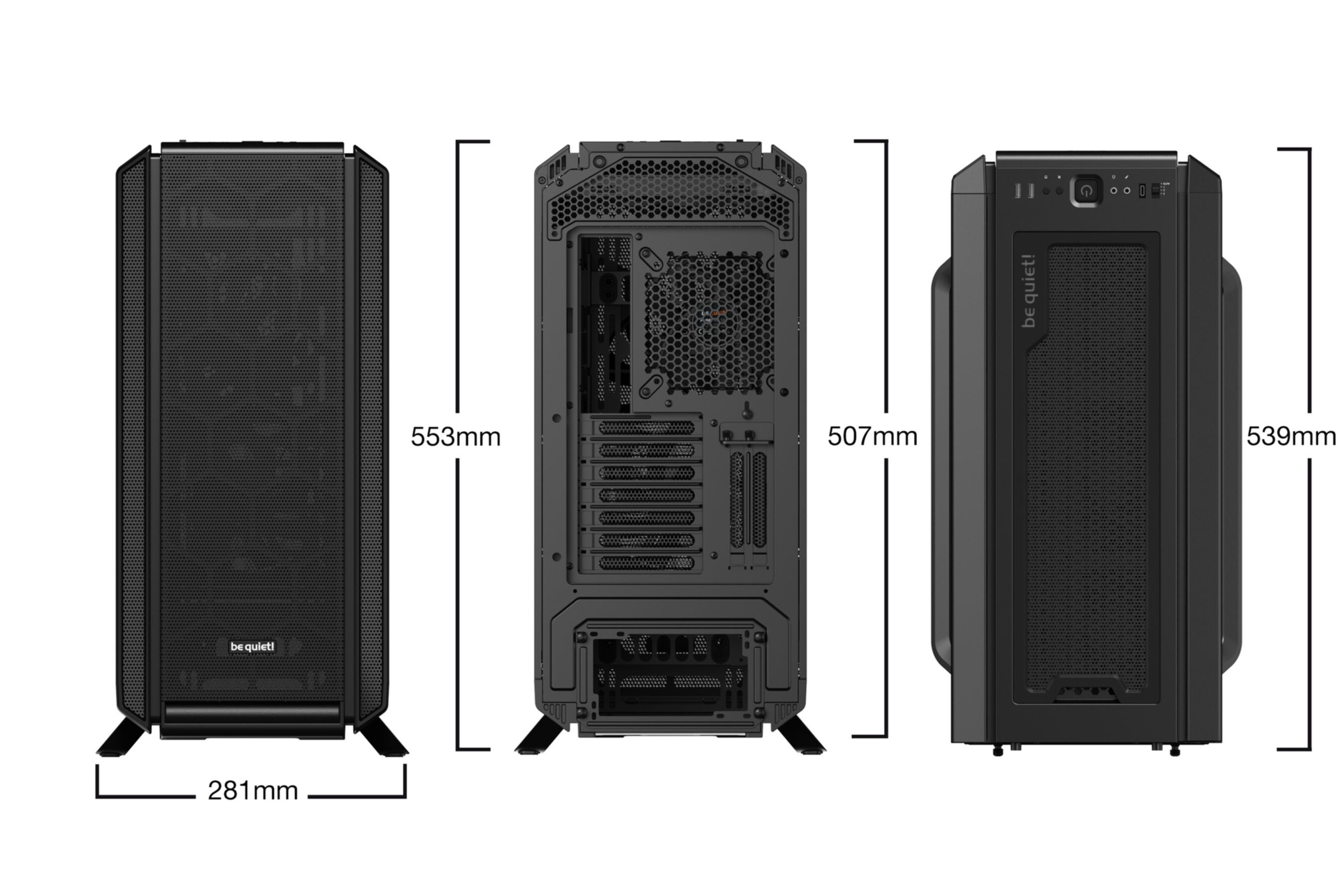 be quiet! PC-Gehäuse »Silent Base 802 Black«