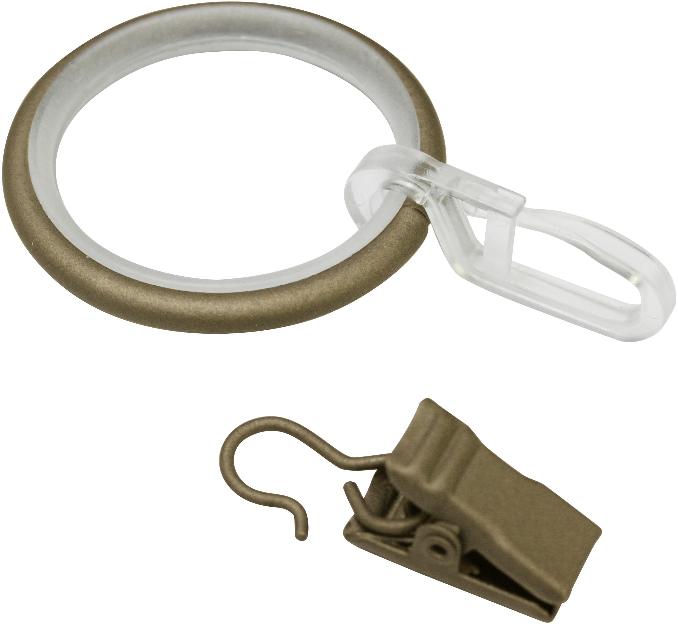 GARDINIA Gardinenring "Kira mit Gleiteinlage" Serie Gardinenstange Kira günstig online kaufen