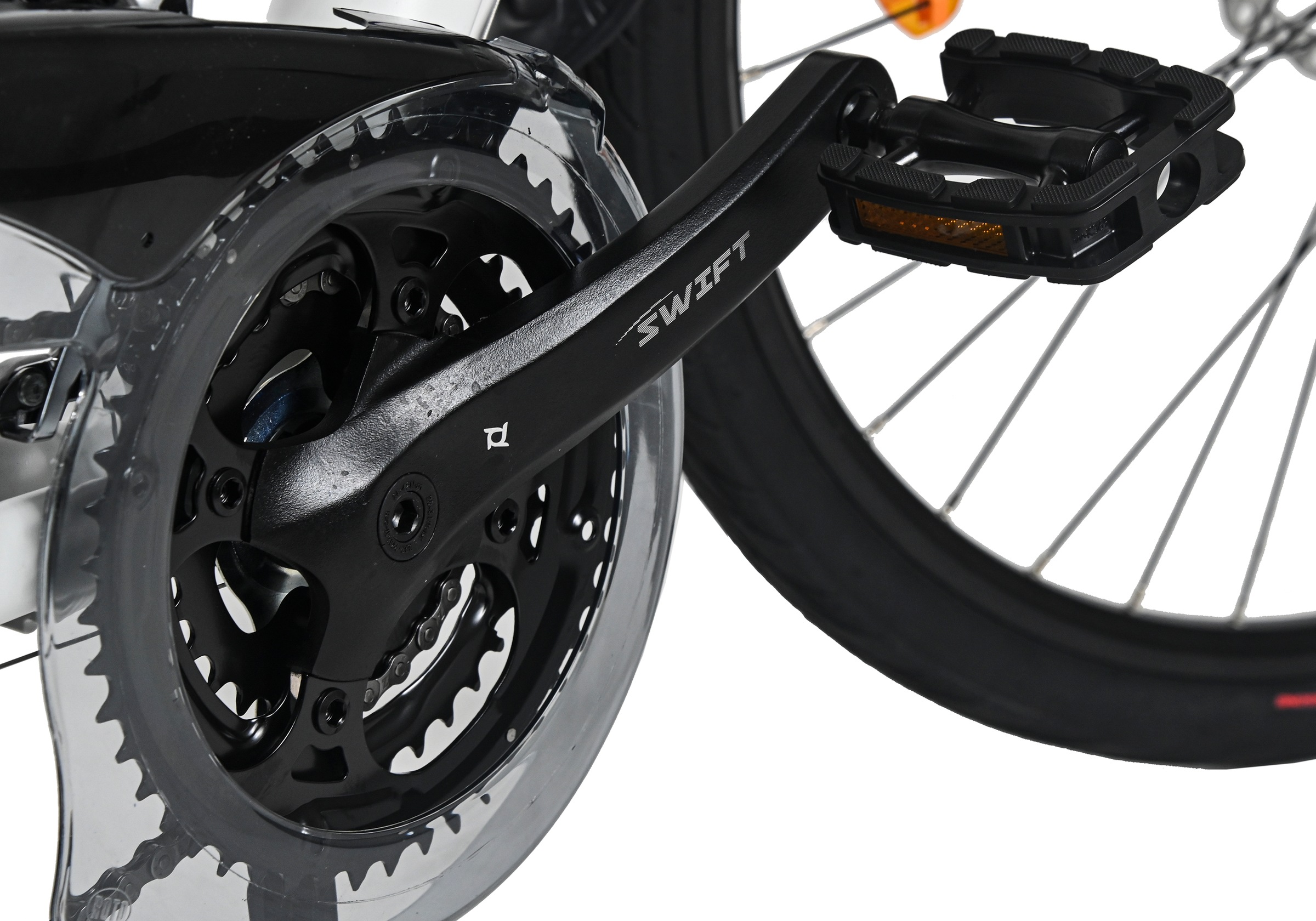 Dacapo Trekkingrad »Firenze 200 weiß 24 Gänge RH 48 cm mechanische Scheibenbremsen« 24 Gang Shimano Acera Schaltwerk Kettenschaltung