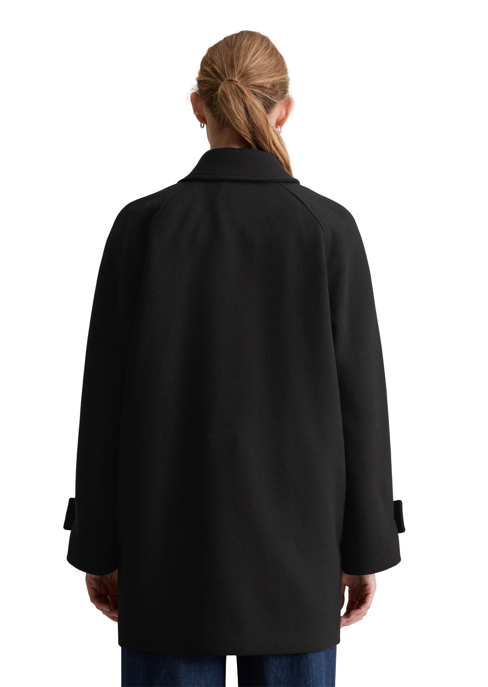 Thumbnail - Marc OPolo DENIM Kurzmantel "mit recycelter Wolle"