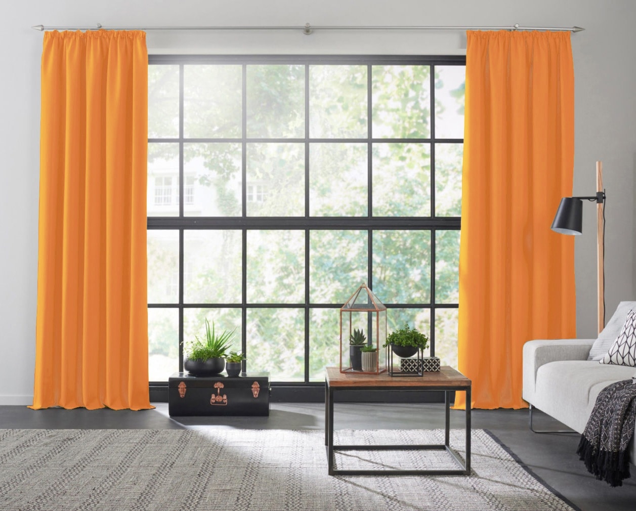 Wirth Vorhang "Dim out" Kräuselband 1 Stk. tlg. nach Maß günstig online kaufen