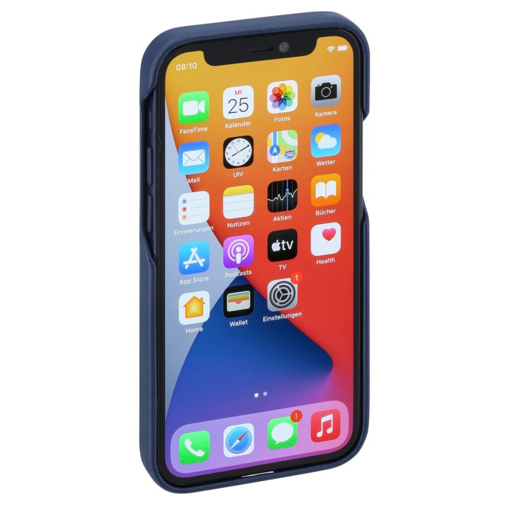 Hama Smartphone-Hülle »Handyhülle f. Apple iPhone 12 mini Wireless Charging f. Apple MagSafe«