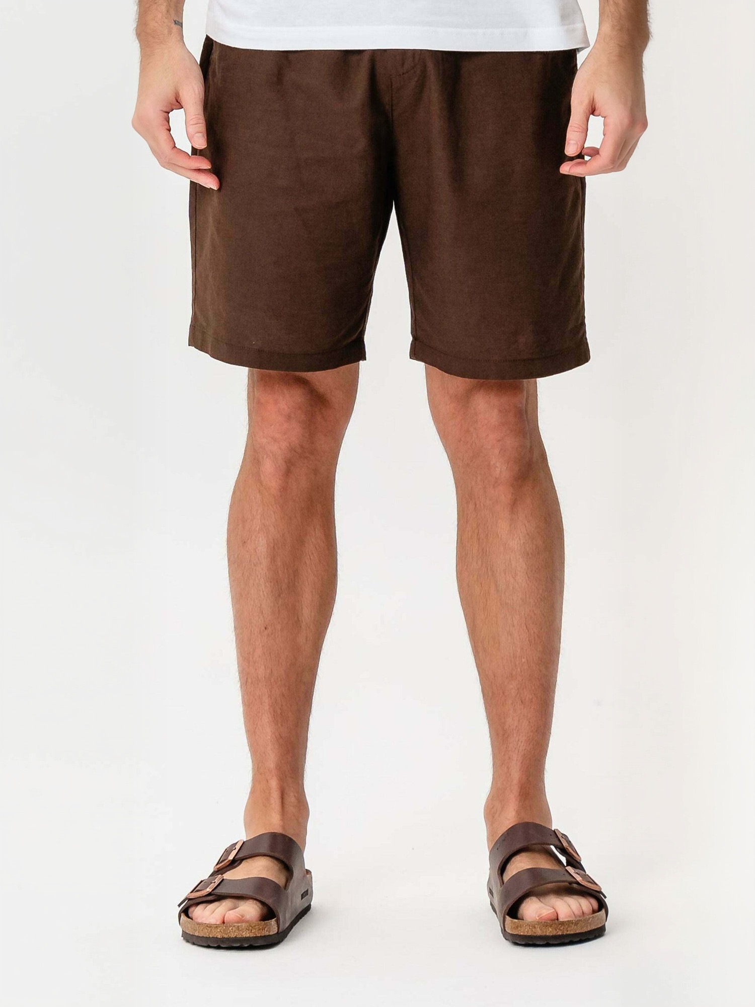 TeeShoppen Shorts "TEESHOPPEN Shorts Linen Blend"