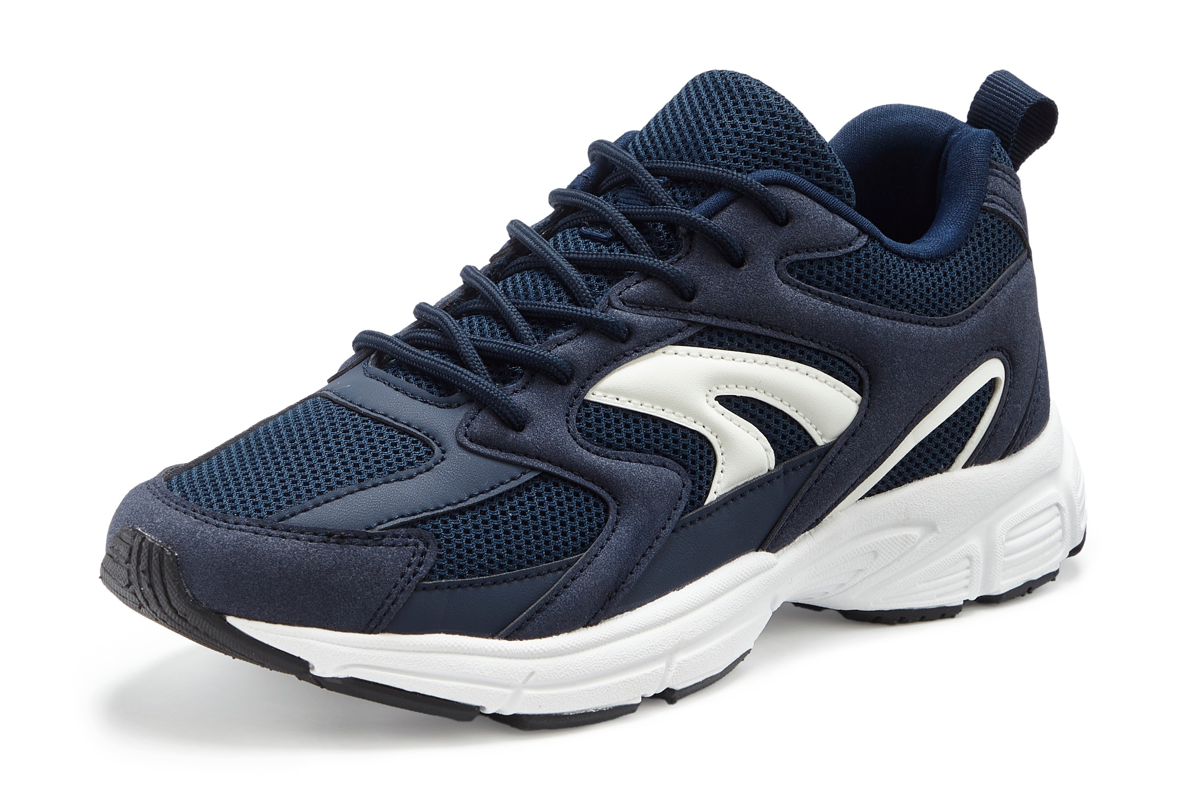 LASCANA Sneaker "Halbschuh," runde Schuhspitze, sportive Sohle, mit Schnüru günstig online kaufen