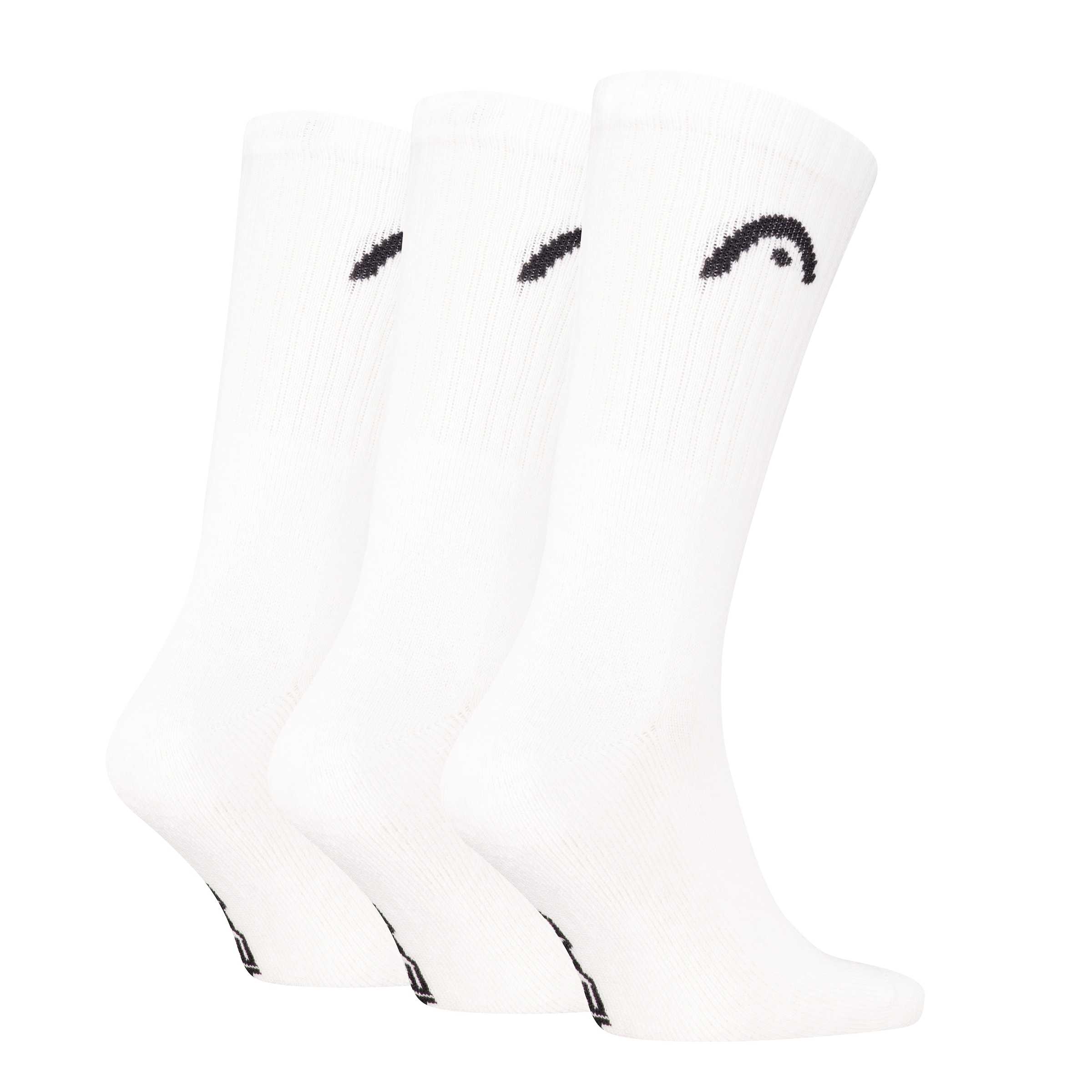 Head Tennissocken »HEAD ALL SPORTS TRAINING CREW« 3 Paar,  mit gepolsterter Sohle für Dämpfung und zusätzlichen Komfort