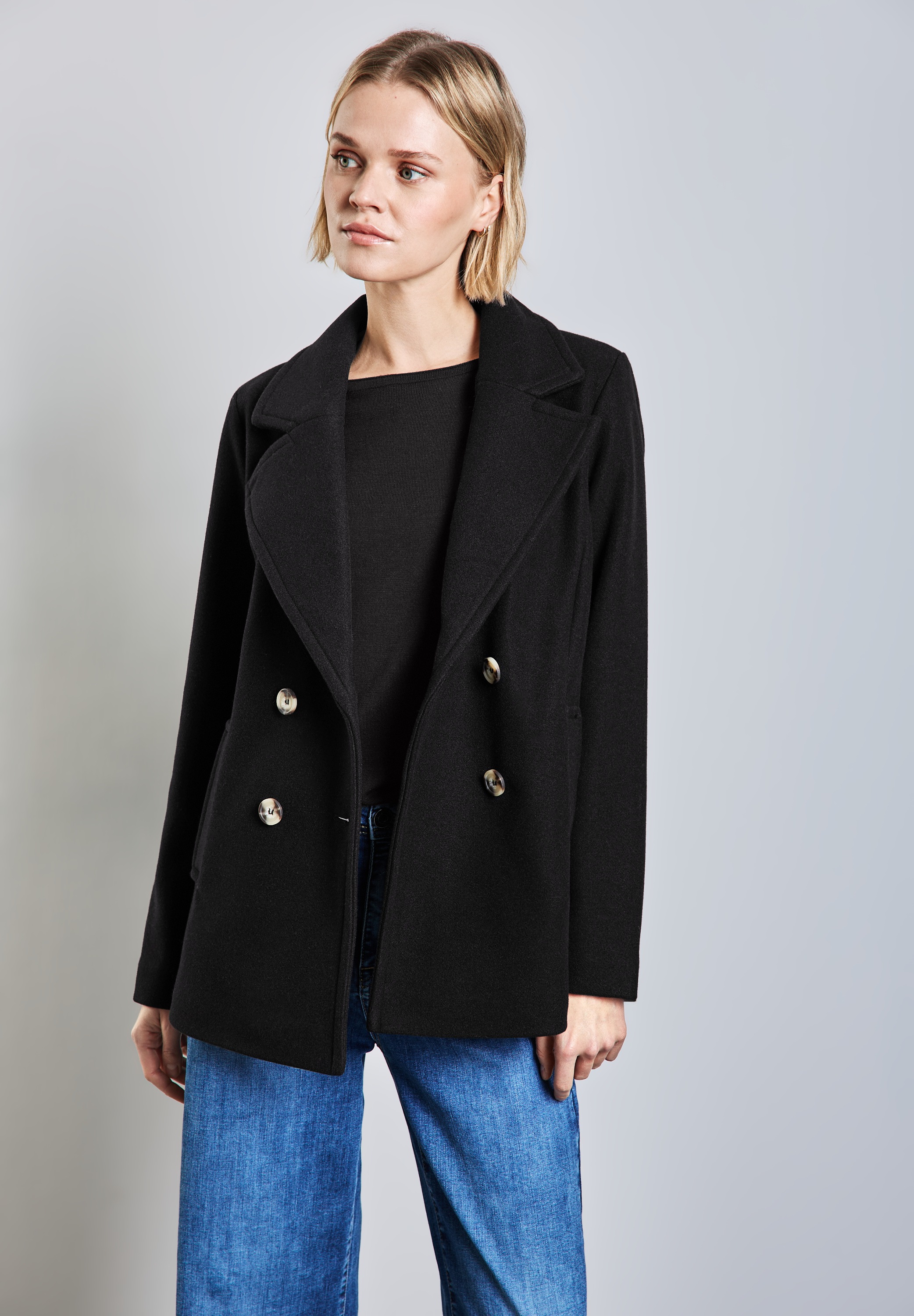 STREET ONE Trenchcoat, mit Reverskragen günstig online kaufen