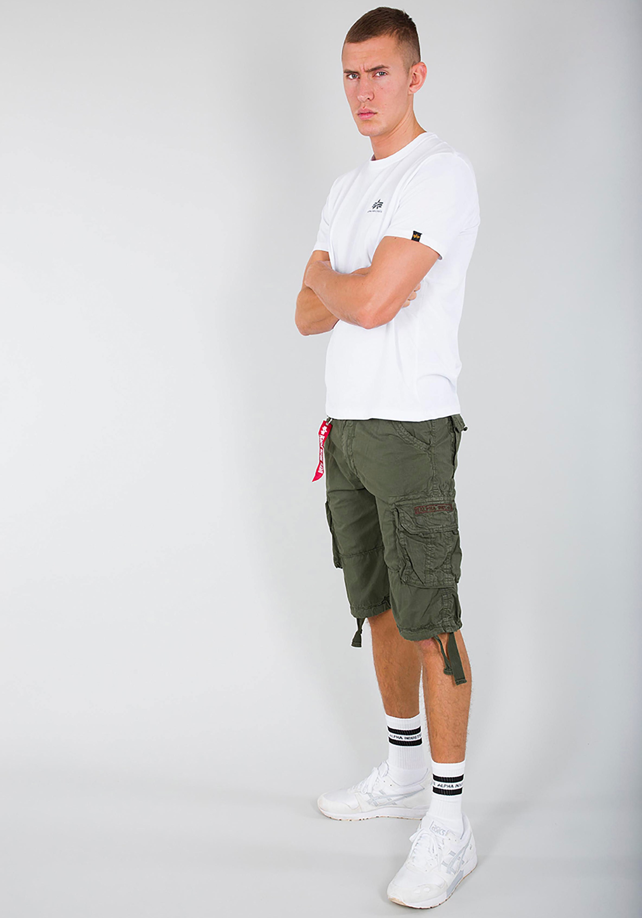 Thumbnail - Alpha Industries Cargobermudas "Jet Short"