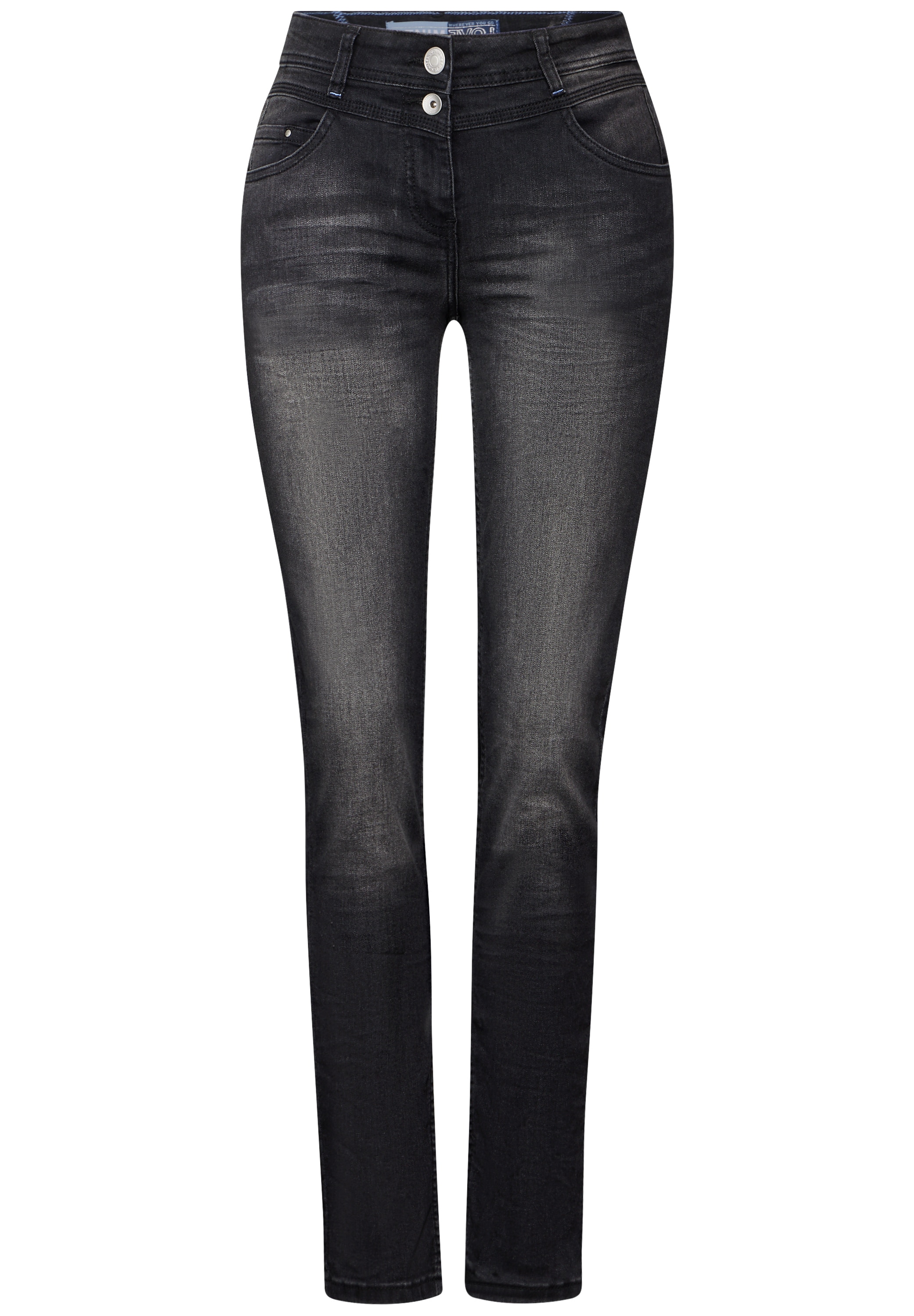 Cecil Slim-fit-Jeans »Style Toronto«, im Five-Pocket Style