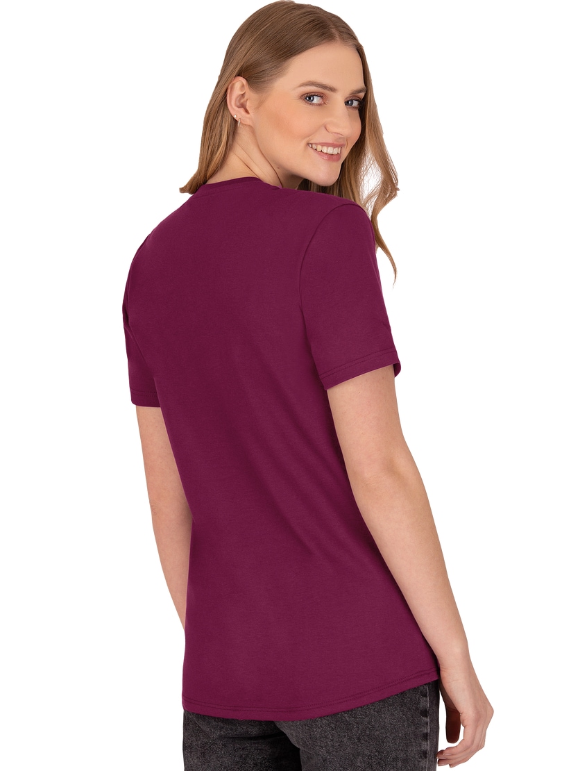 Trigema T-Shirt »TRIGEMA T-Shirt aus 100% Biobaumwolle«, (1 tlg.)