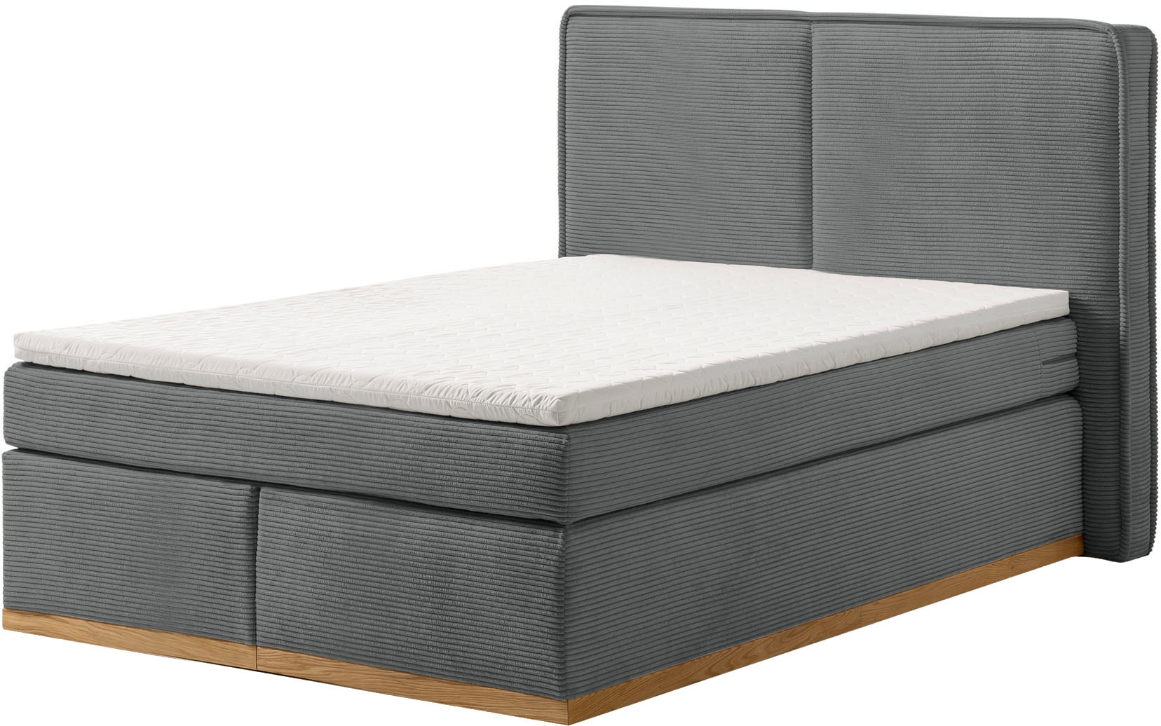 Home affaire Boxspringbett "SHERWOOD Hotelbett, Polsterbett", Hochwertiger günstig online kaufen