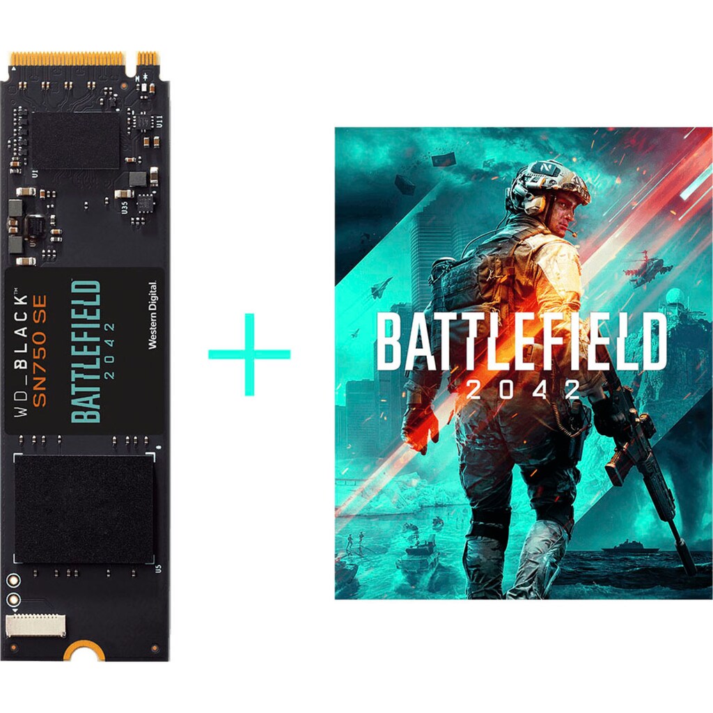 WD_Black interne SSD »SN750SE Battlefield 2042«