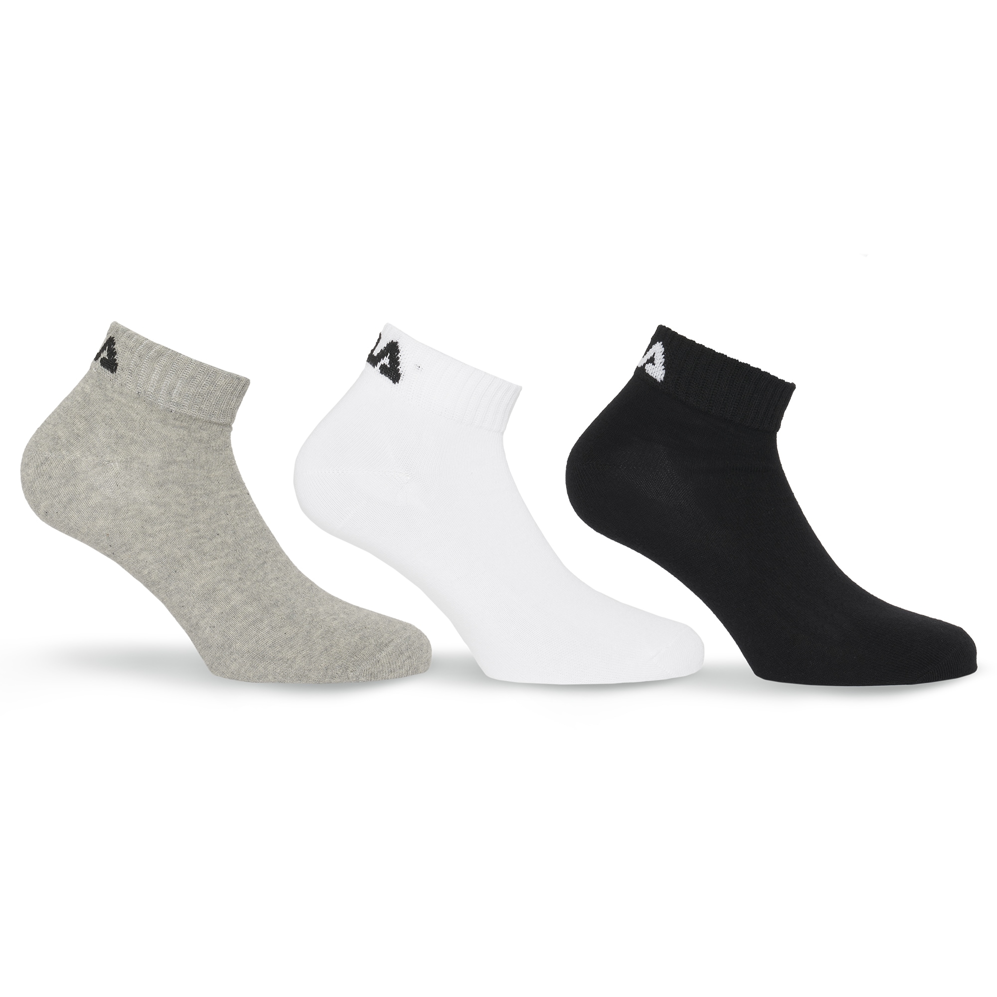 Fila Kurzsocken "UNISEX INVISIBLE PLAIN SOCKS" 3 Stk. tlg. mit Logostickere günstig online kaufen