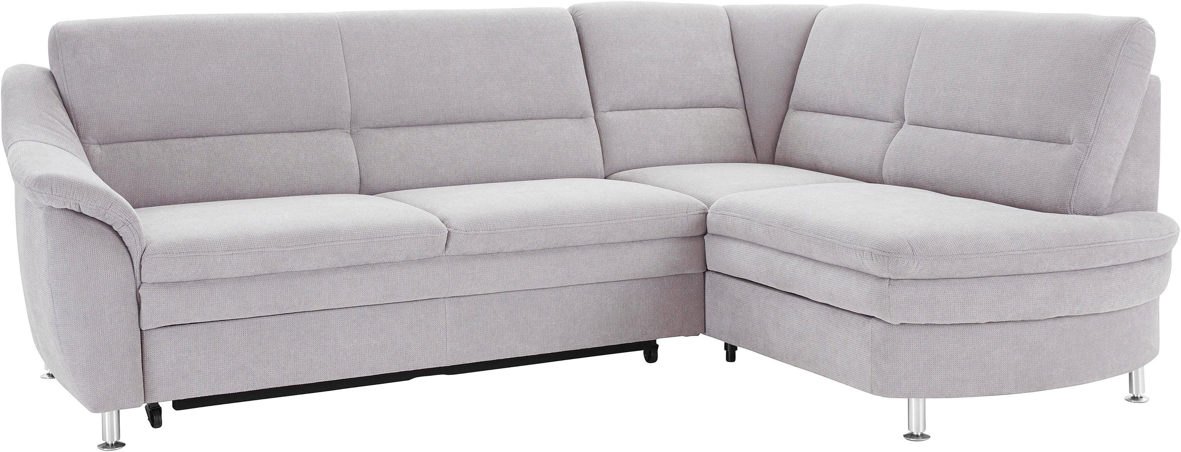 Thumbnail - sit&more Ecksofa "Cardoso L-Form" mit Federkern, wahlweise mit Bettfunktion und Schubkasten