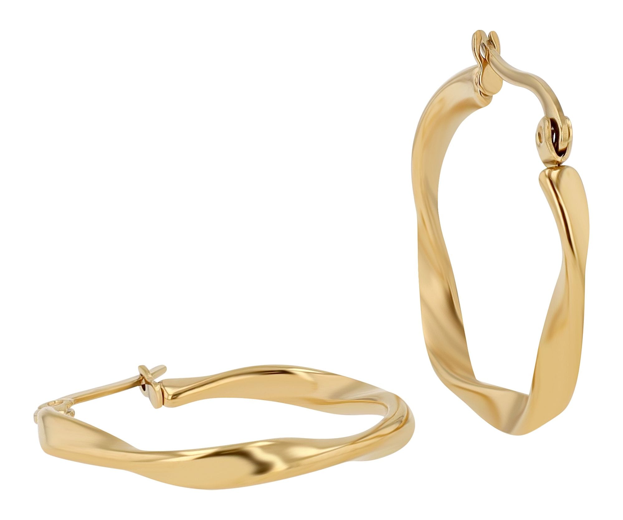 Adelia´s Paar Creolen "Damen Ohrringe – Creole aus Edelstahl" Ideal als Ges günstig online kaufen